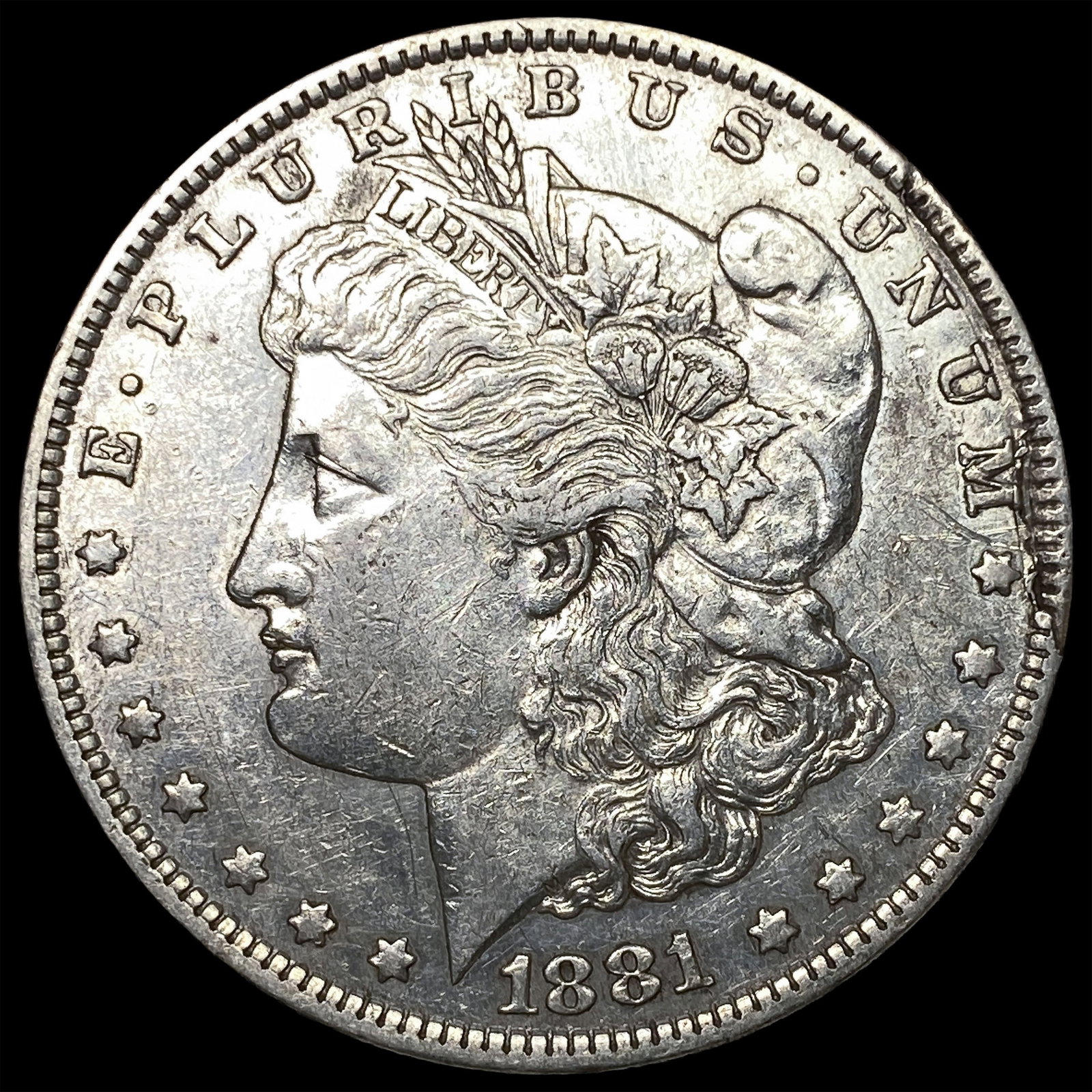 1881-O Silver Morgan Dollar NEARLY UNCIRCULATED: 1881-O Silver Morgan Dollar NEARLY UNCIRCULATED