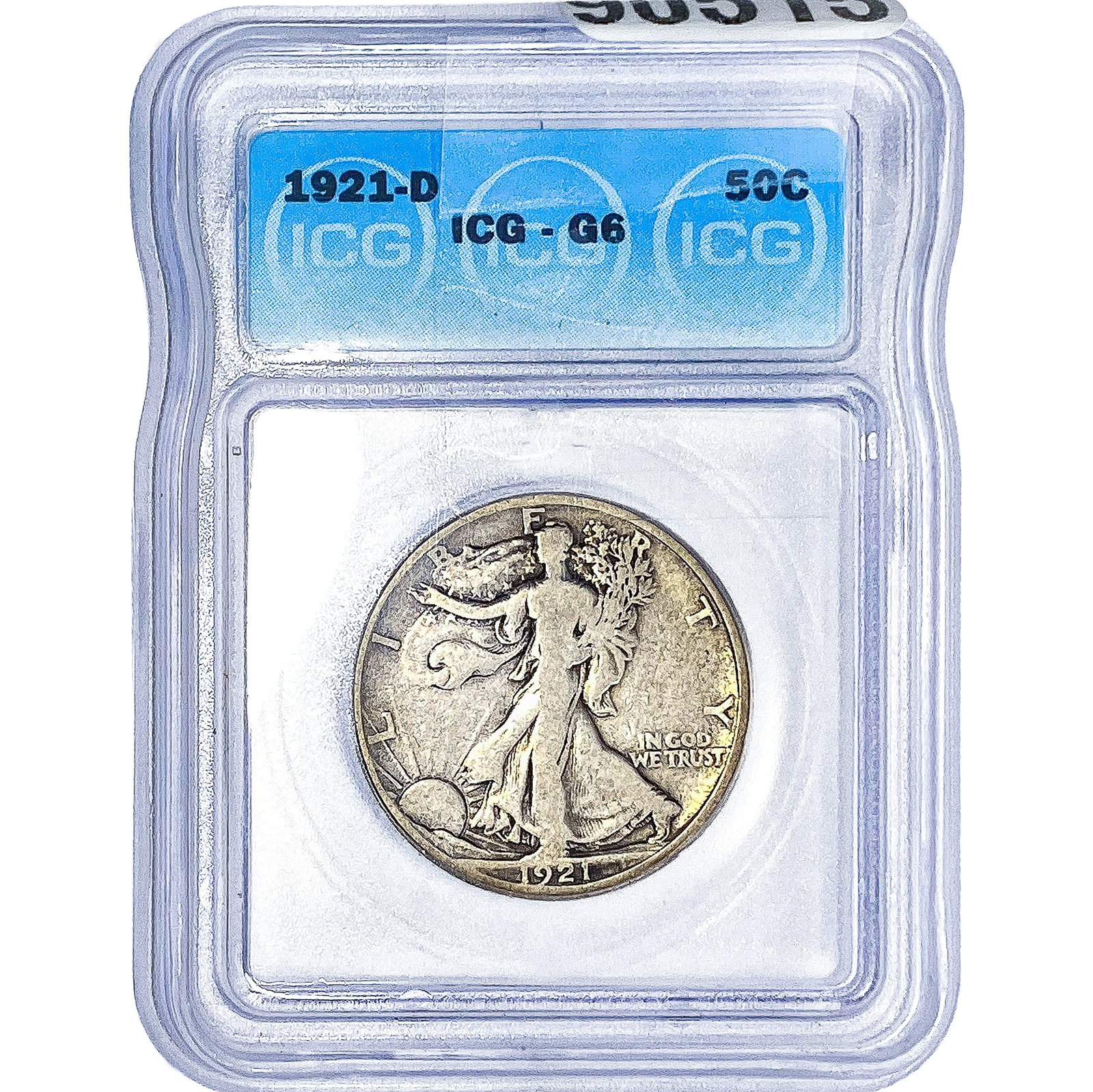1921-D Walking Liberty Half Dollar ICG G6 (1 of 2)