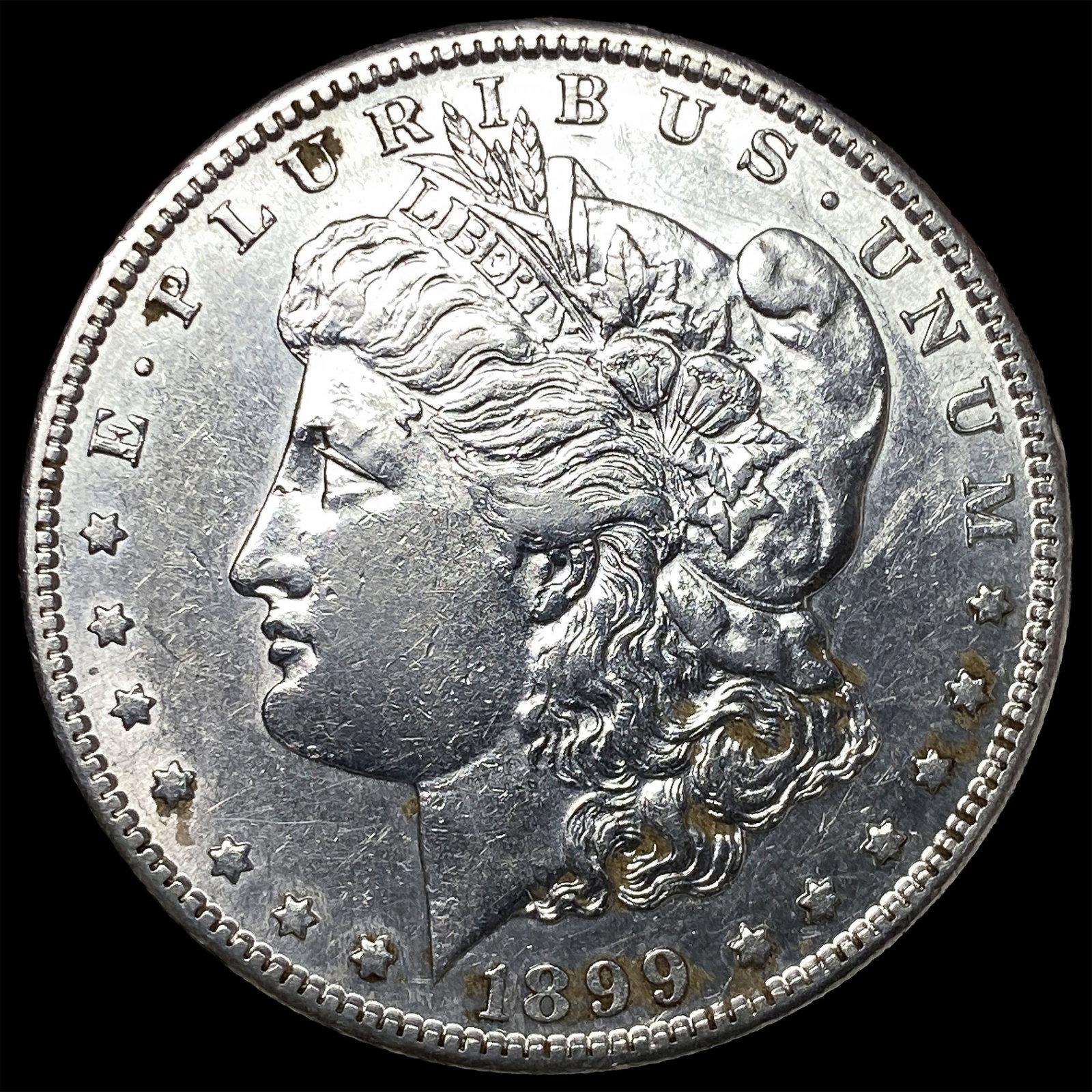1899-S Silver Morgan Dollar CLOSELY UNCIRCULATED (1 of 2)