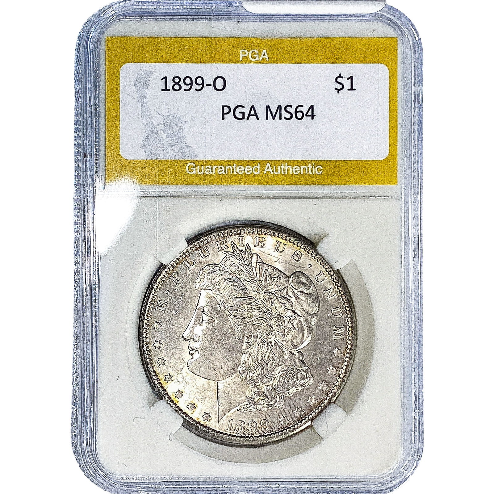 1899-O Morgan Silver Dollar PGA MS64 (1 of 2)