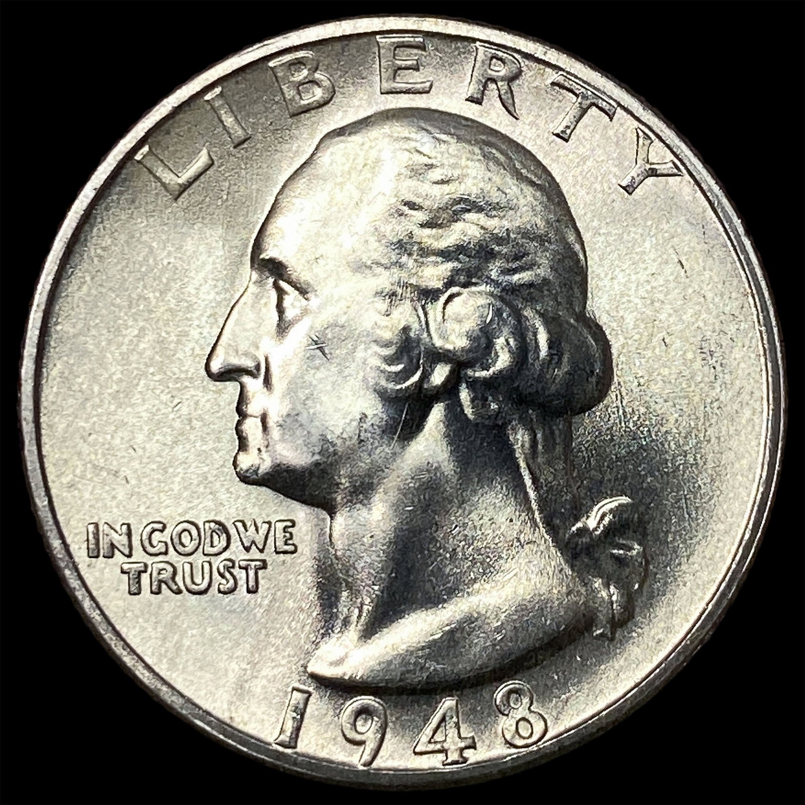 1948-S Silver Washington Quarter UNCIRCULATED: 1948-S Silver Washington Quarter UNCIRCULATED