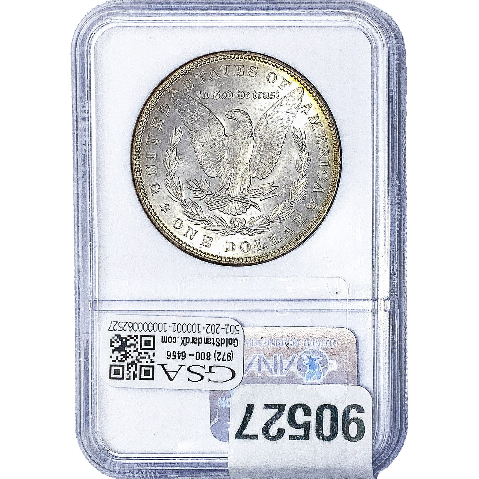 1887 Morgan Silver Dollar NGC MS64 - 2