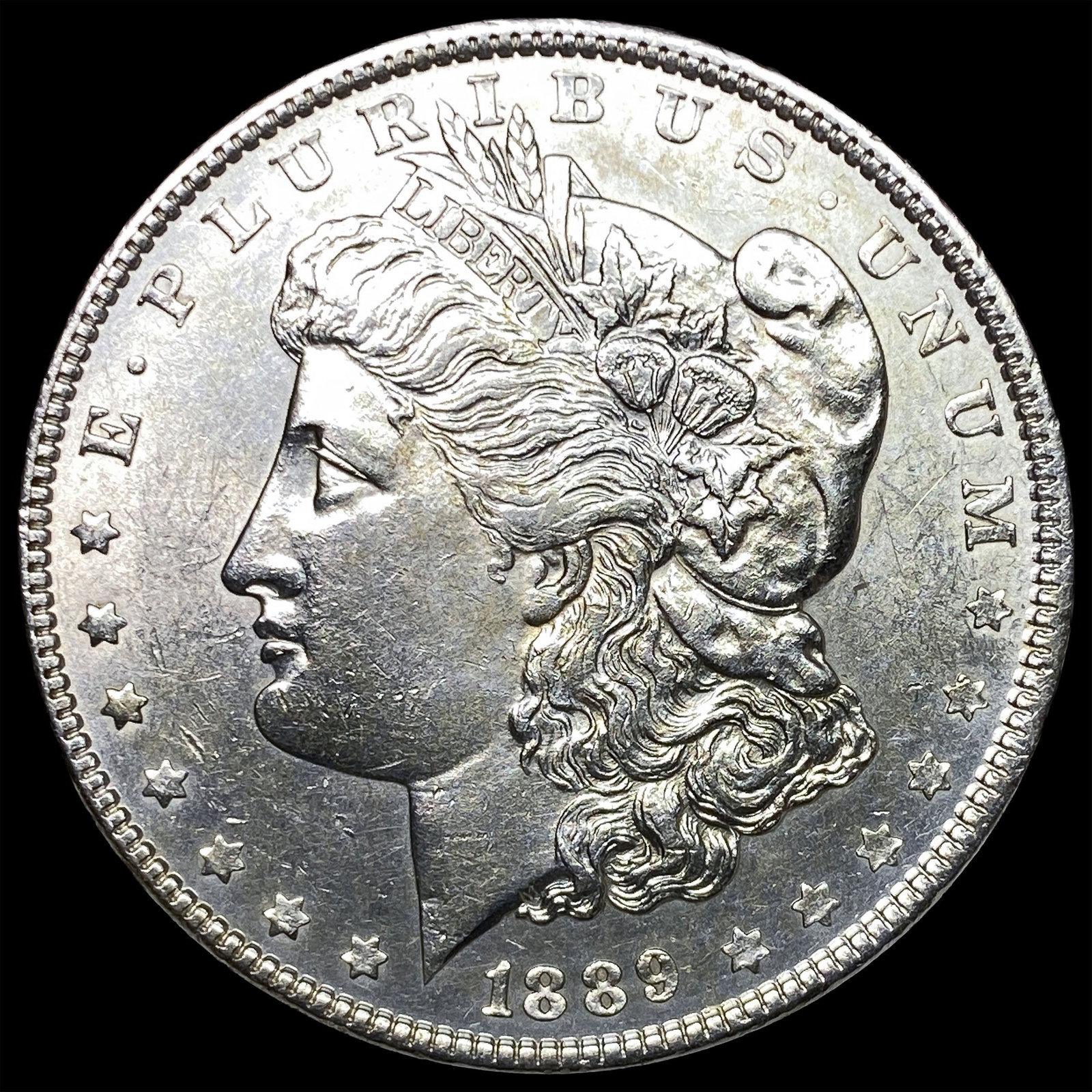 1889 Morgan Silver Dollar UNCIRCULATED: 1889 Morgan Silver Dollar UNCIRCULATED