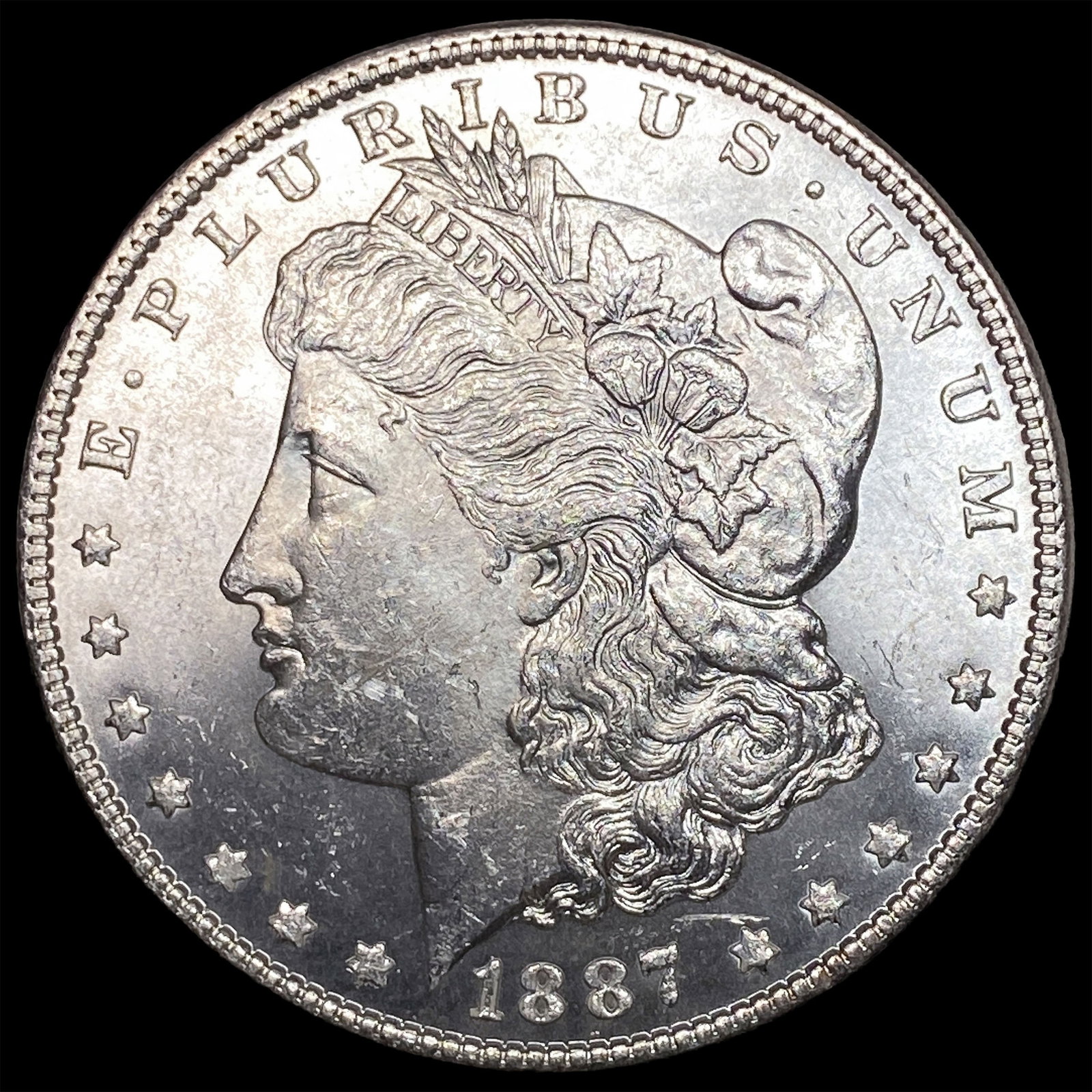 1887 Morgan Silver Dollar UNCIRCULATED: 1887 Morgan Silver Dollar UNCIRCULATED