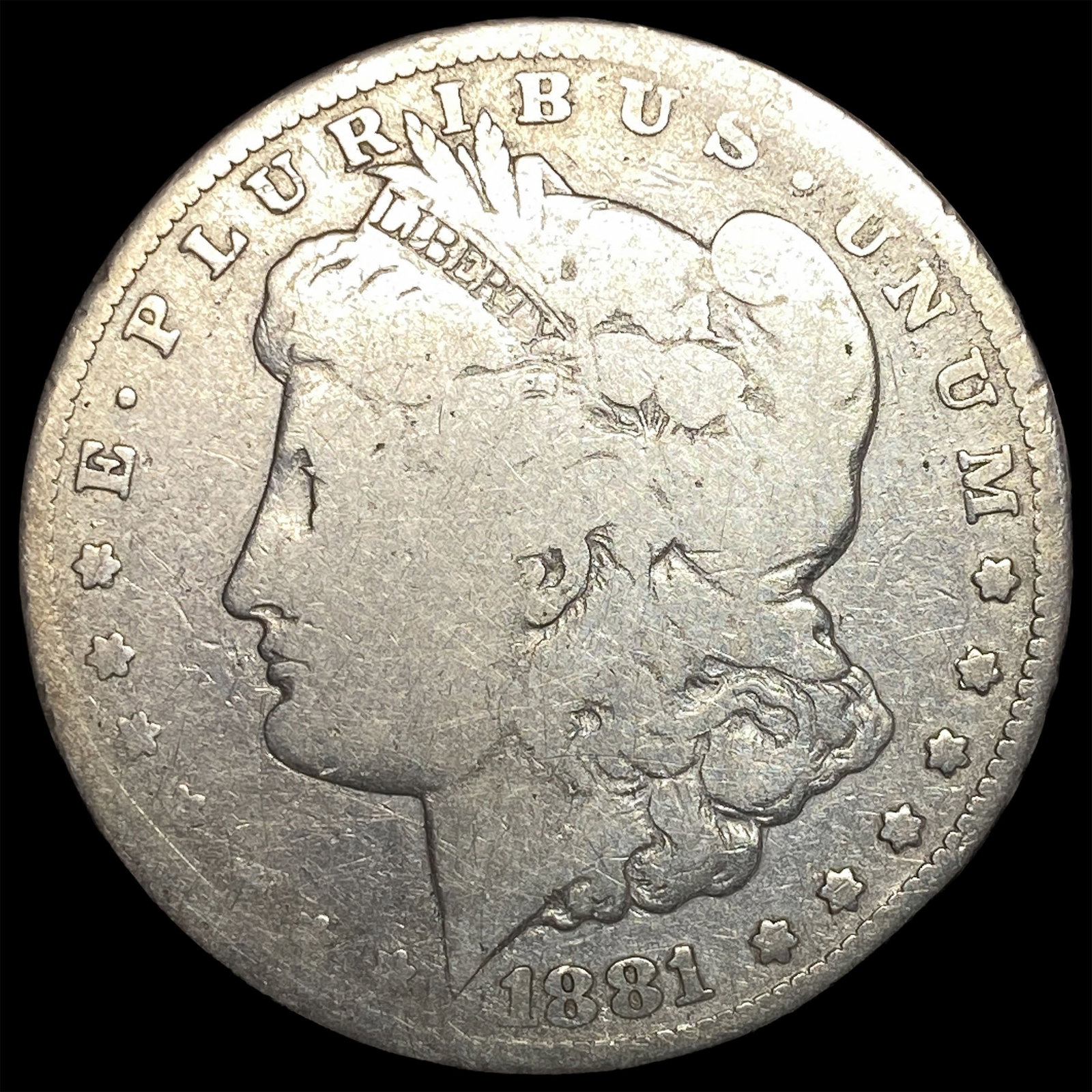 1881-O Silver Morgan Dollar NICELY CIRCULATED: 1881-O Silver Morgan Dollar NICELY CIRCULATED