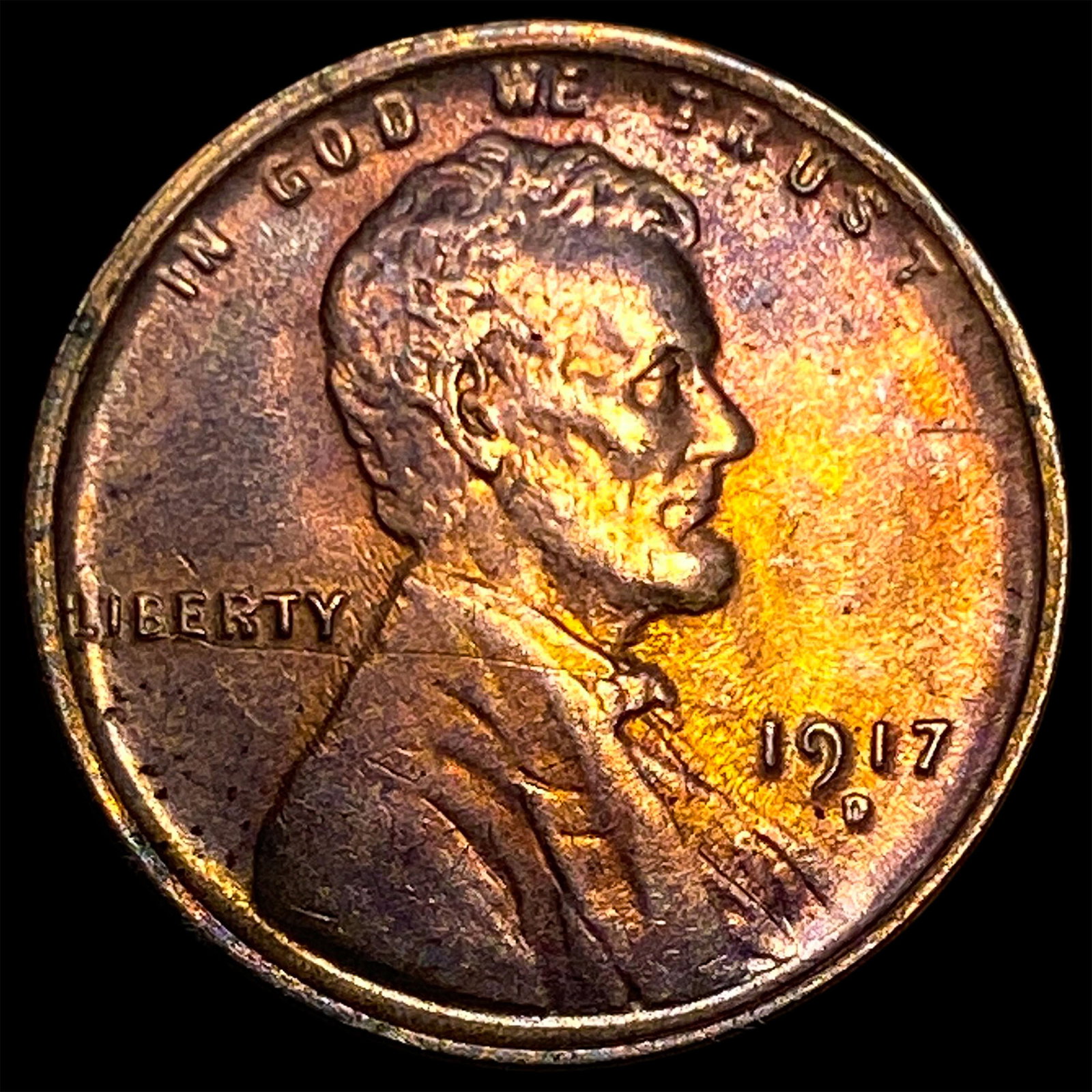 1917-D Lincoln Wheat Cent UNCIRCULATED: 1917-D Lincoln Wheat Cent UNCIRCULATED