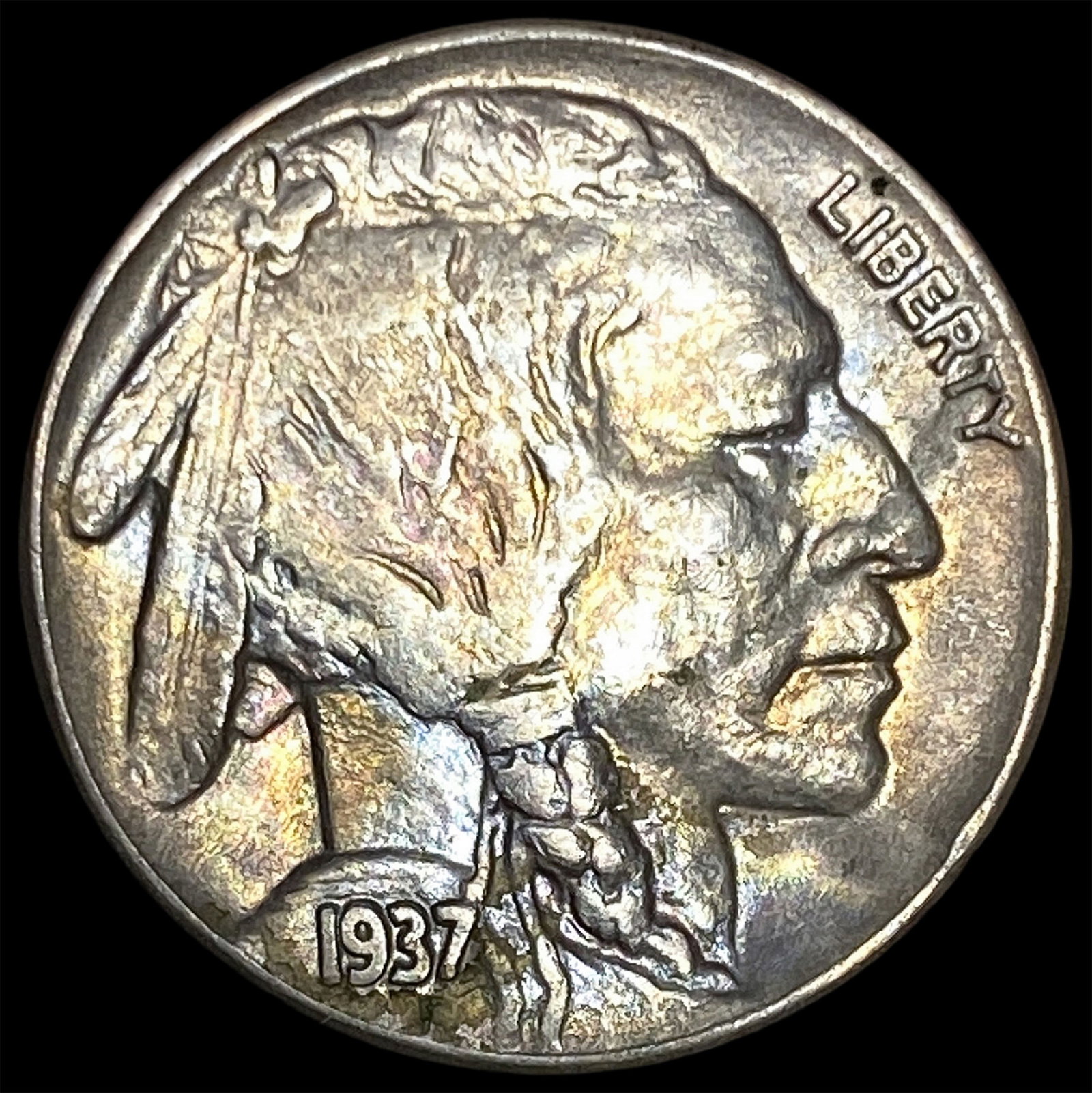 1937 Buffalo Nickel CLOSELY UNCIRCULATED (1 of 2)