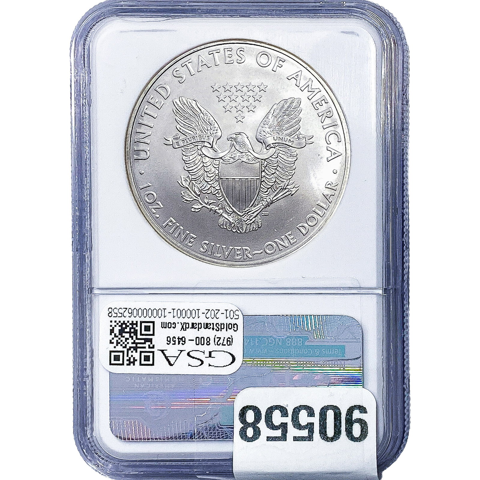 2009 Silver Eagle NGC MS69 - 2
