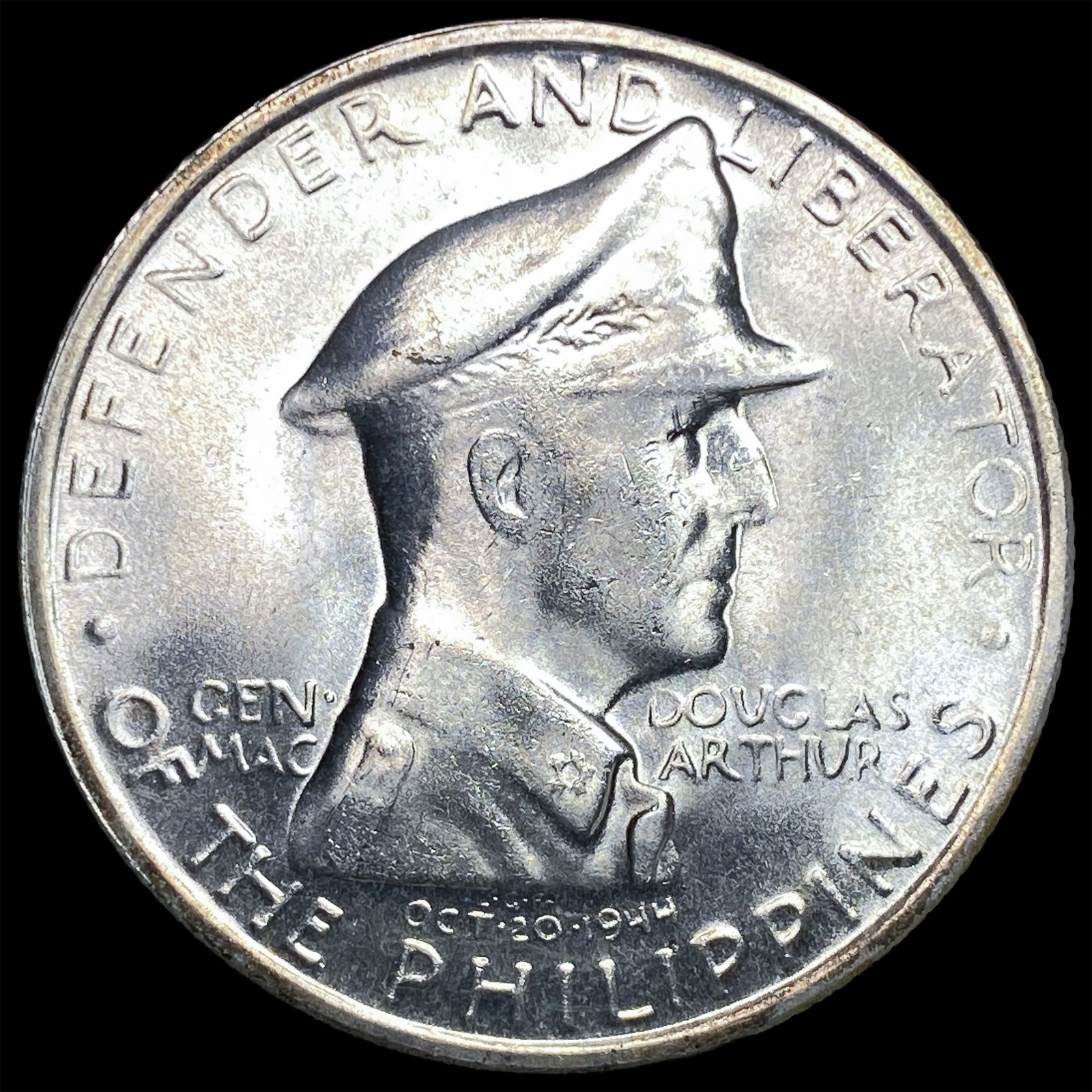 1947-S Philippines Silver One Peso CHOICE BU (1 of 2)
