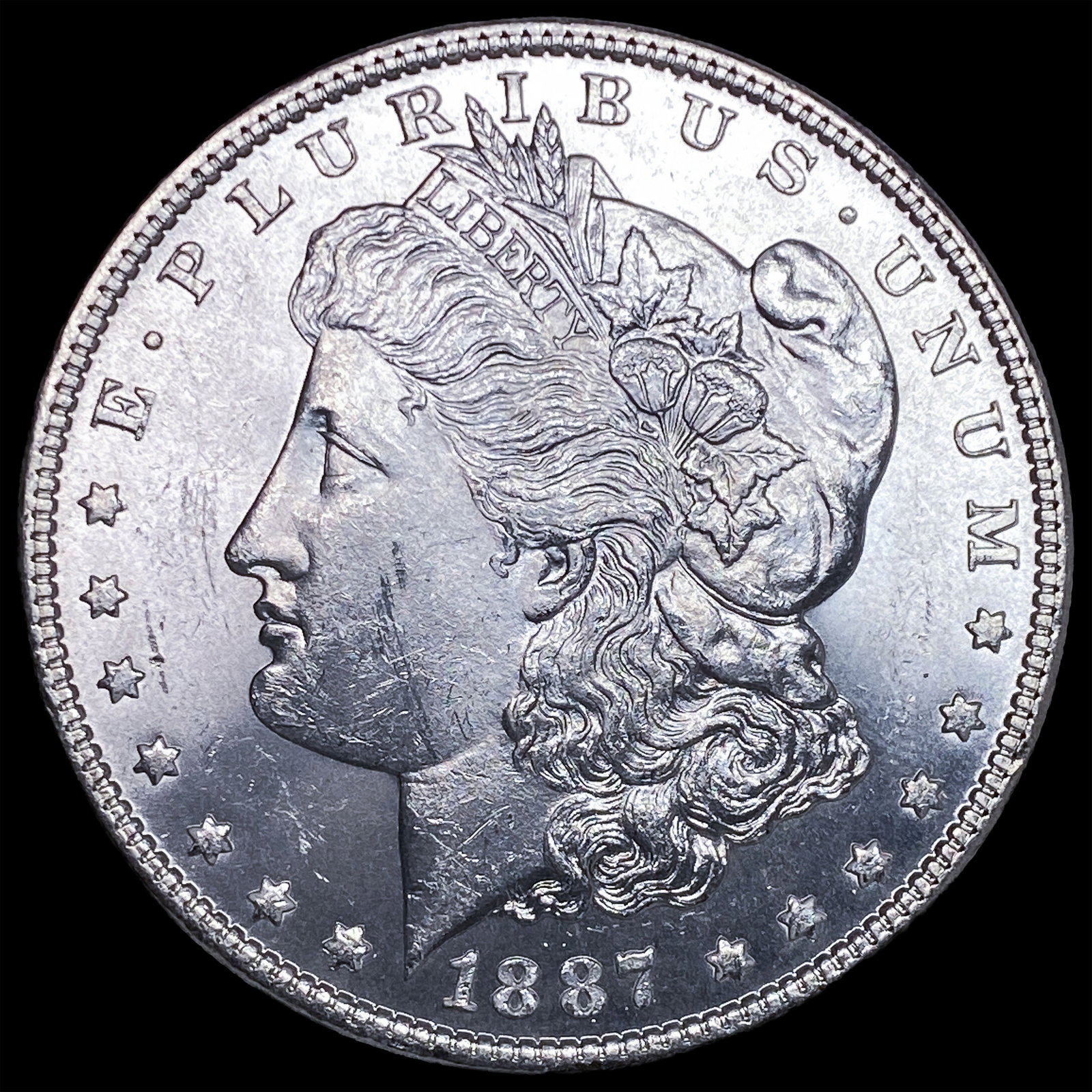 1887 Morgan Silver Dollar UNCIRCULATED: 1887 Morgan Silver Dollar UNCIRCULATED