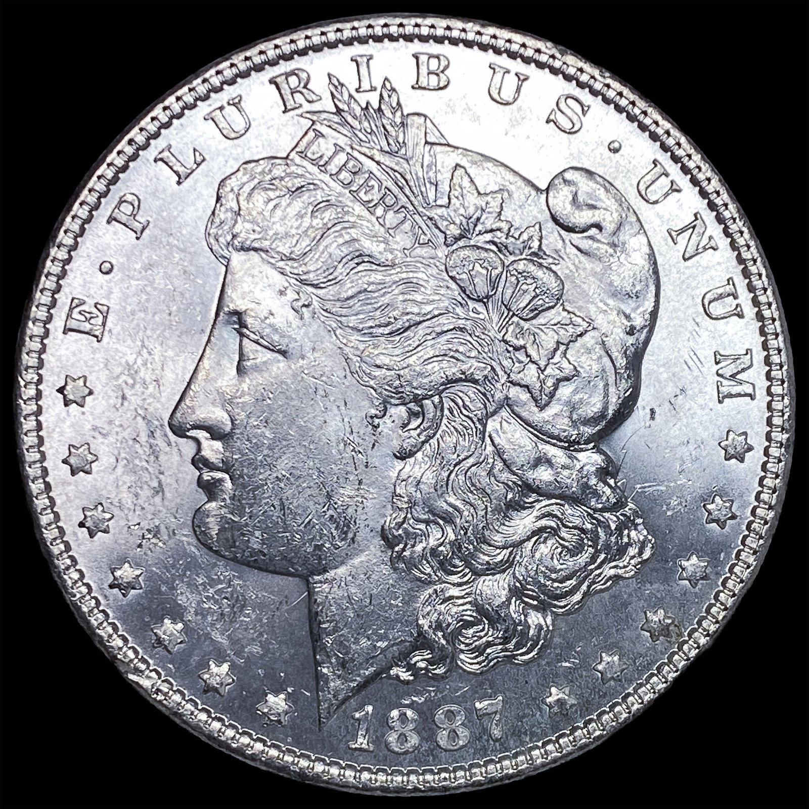1887 Morgan Silver Dollar UNCIRCULATED: 1887 Morgan Silver Dollar UNCIRCULATED