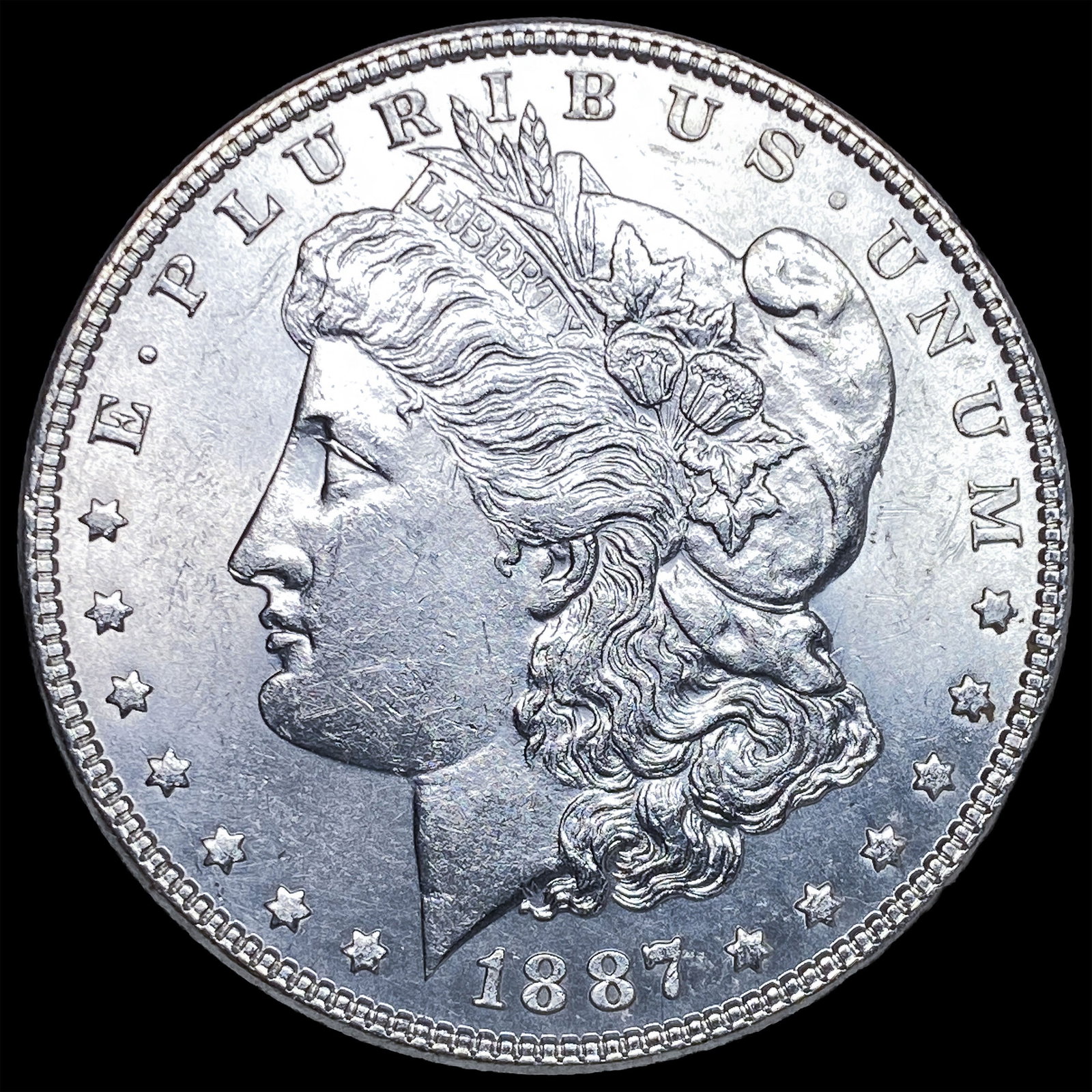 1887 Morgan Silver Dollar UNCIRCULATED: 1887 Morgan Silver Dollar UNCIRCULATED