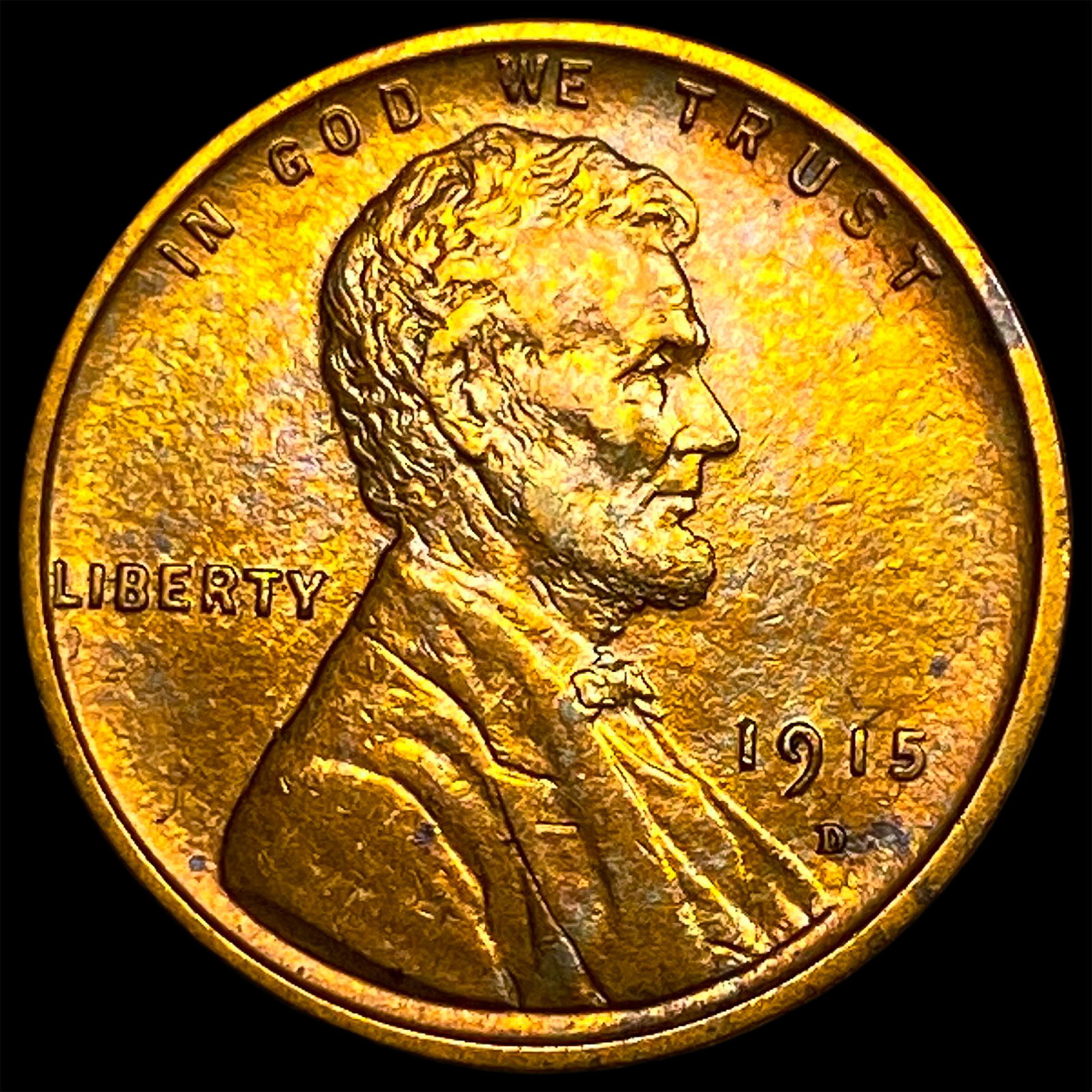 1915-D Lincoln Wheat Cent UNCIRCULATED (1 of 2)