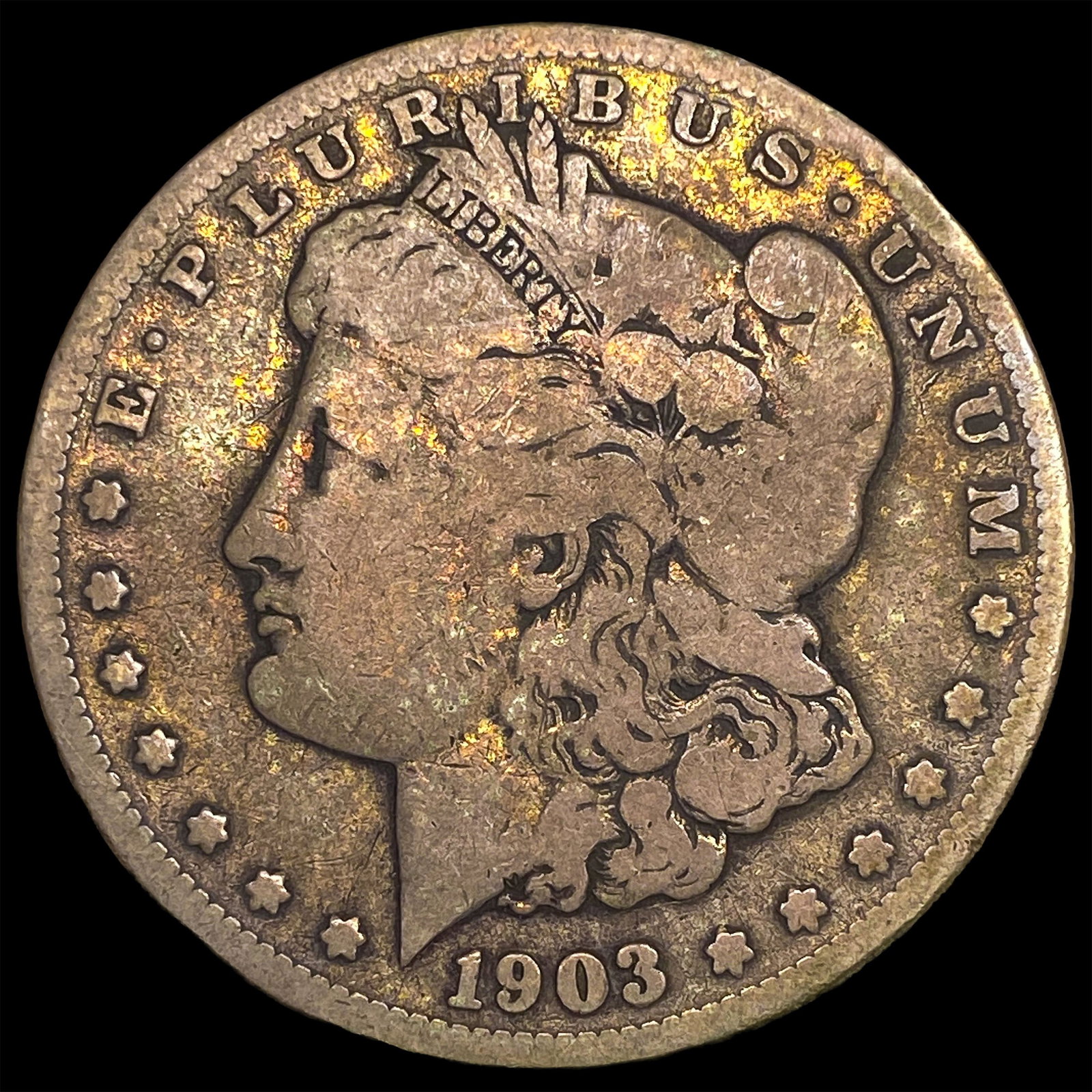 1903-S Silver Morgan Dollar NICELY CIRCULATED: 1903-S Silver Morgan Dollar NICELY CIRCULATED