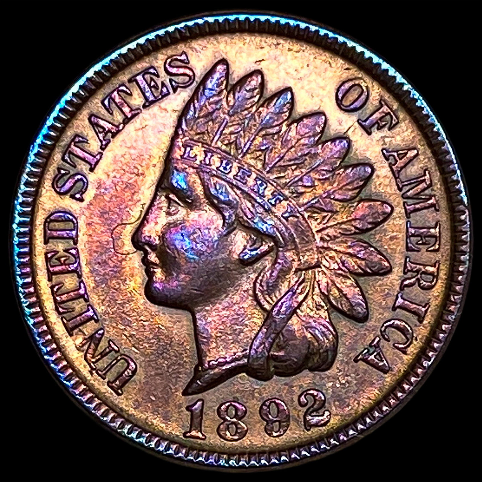 1892 Indian Head Cent UNCIRCULATED: 1892 Indian Head Cent UNCIRCULATED