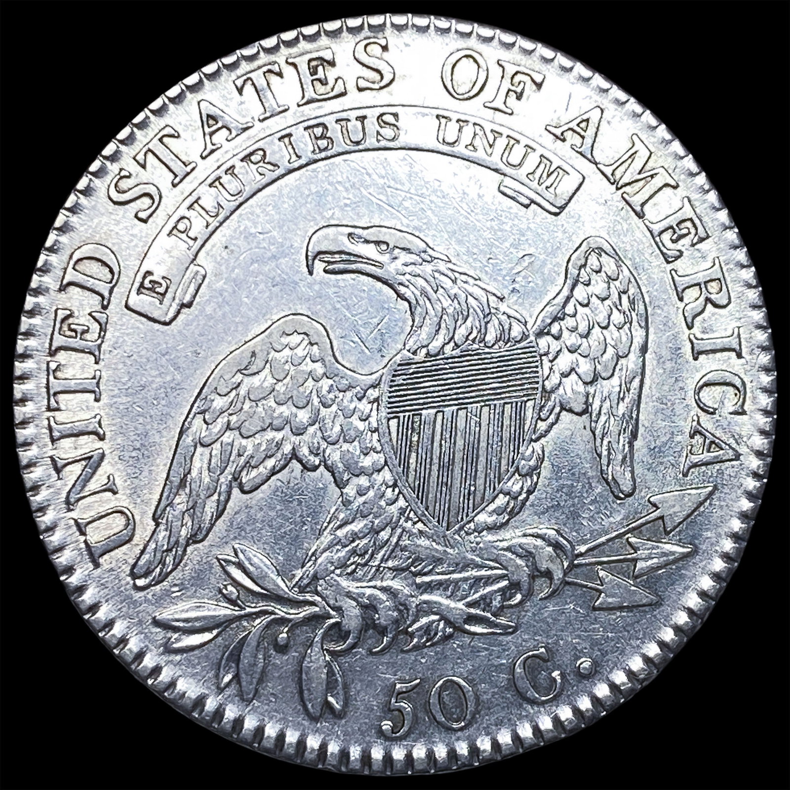 1817 Capped Bust Half Dollar CLOSELY UNCIRCULATED - 2