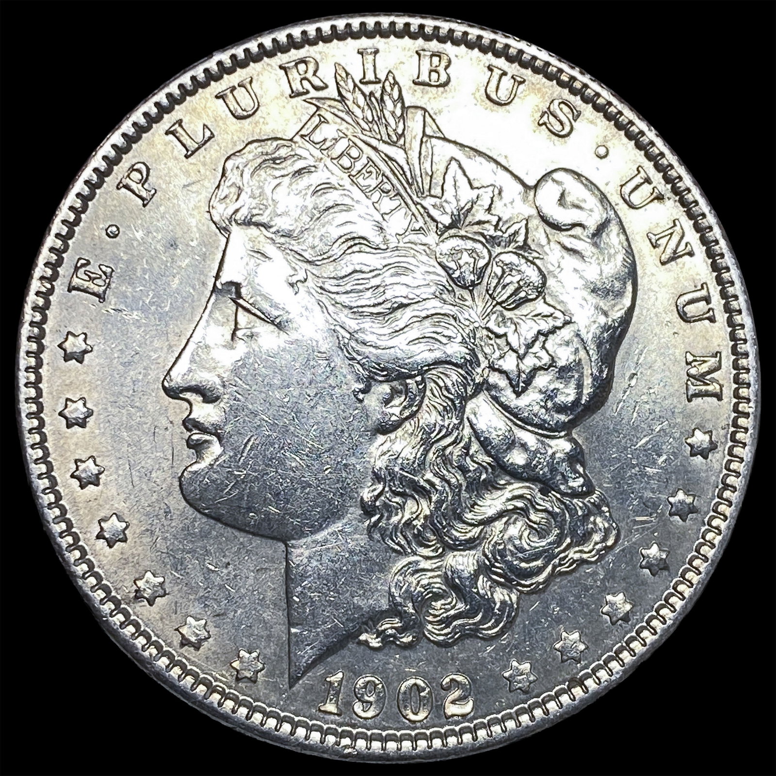 1902 Morgan Silver Dollar CLOSELY UNCIRCULATED: 1902 Morgan Silver Dollar CLOSELY UNCIRCULATED
