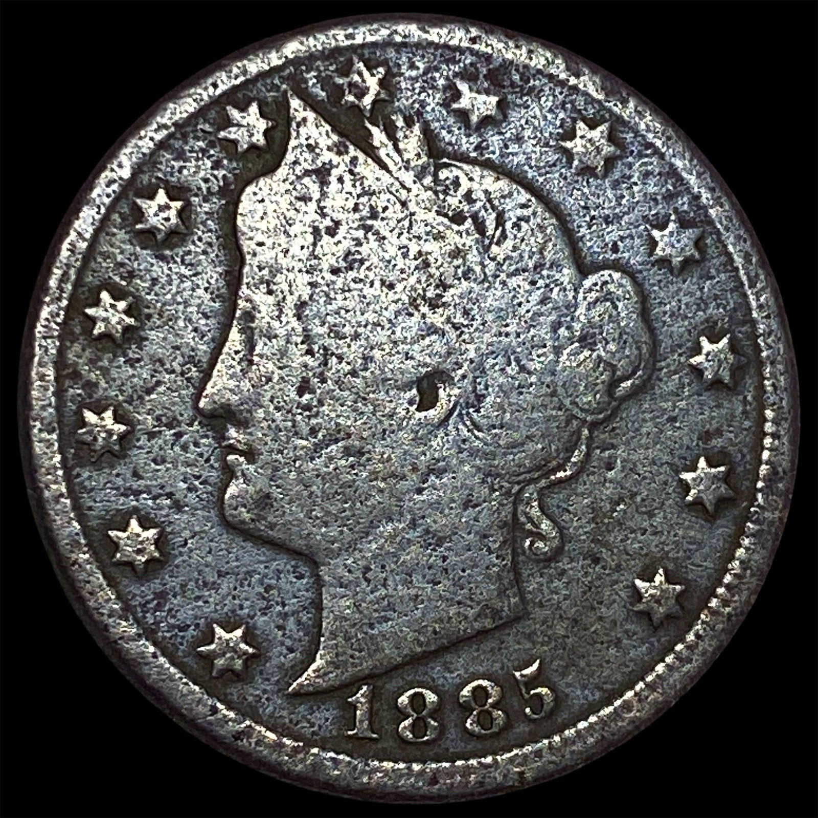 1885 Liberty Head Nickel LIGHTLY CIRCULATED: 1885 Liberty Head Nickel LIGHTLY CIRCULATED