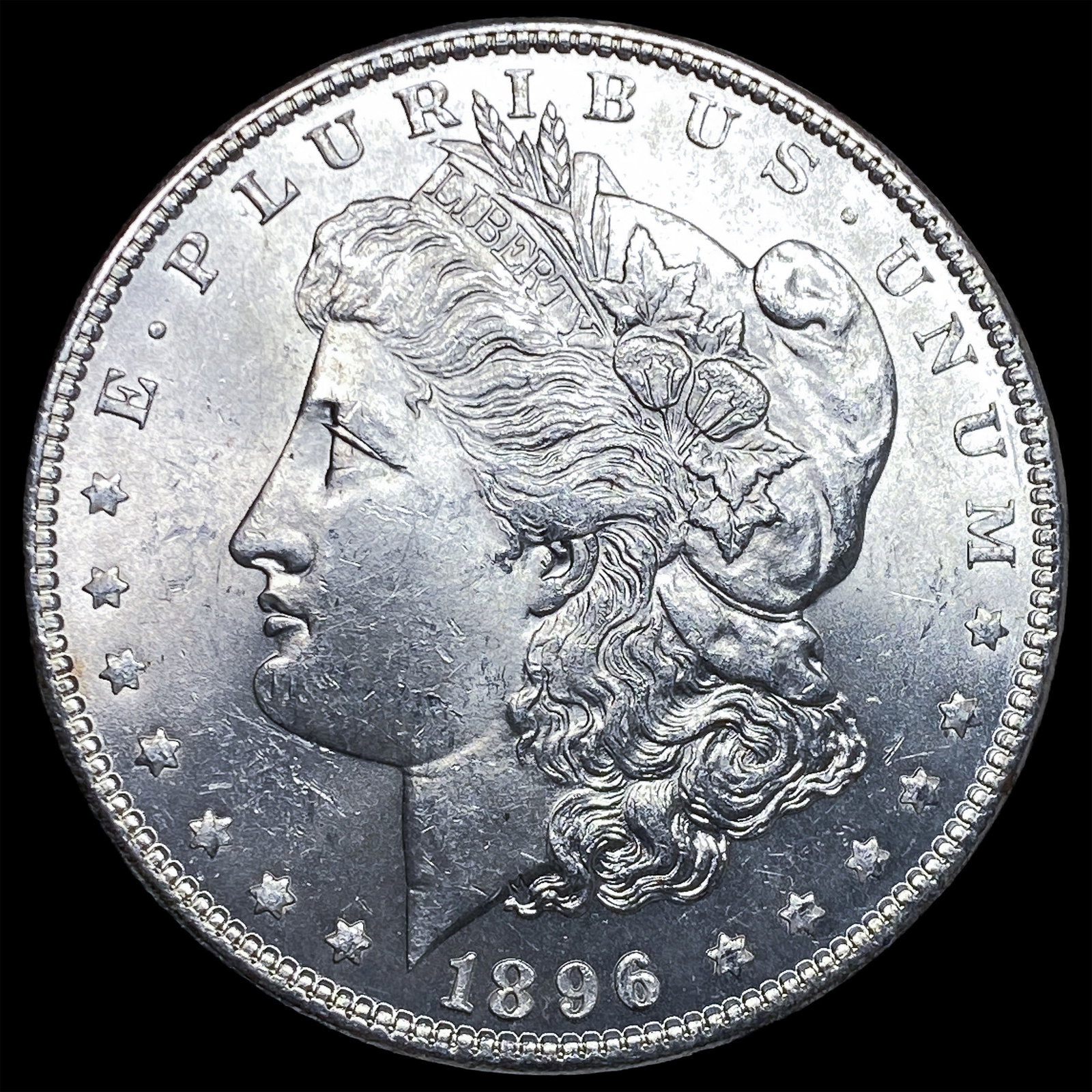 1896 Silver Morgan Dollar UNCIRCULATED: 1896 Silver Morgan Dollar UNCIRCULATED