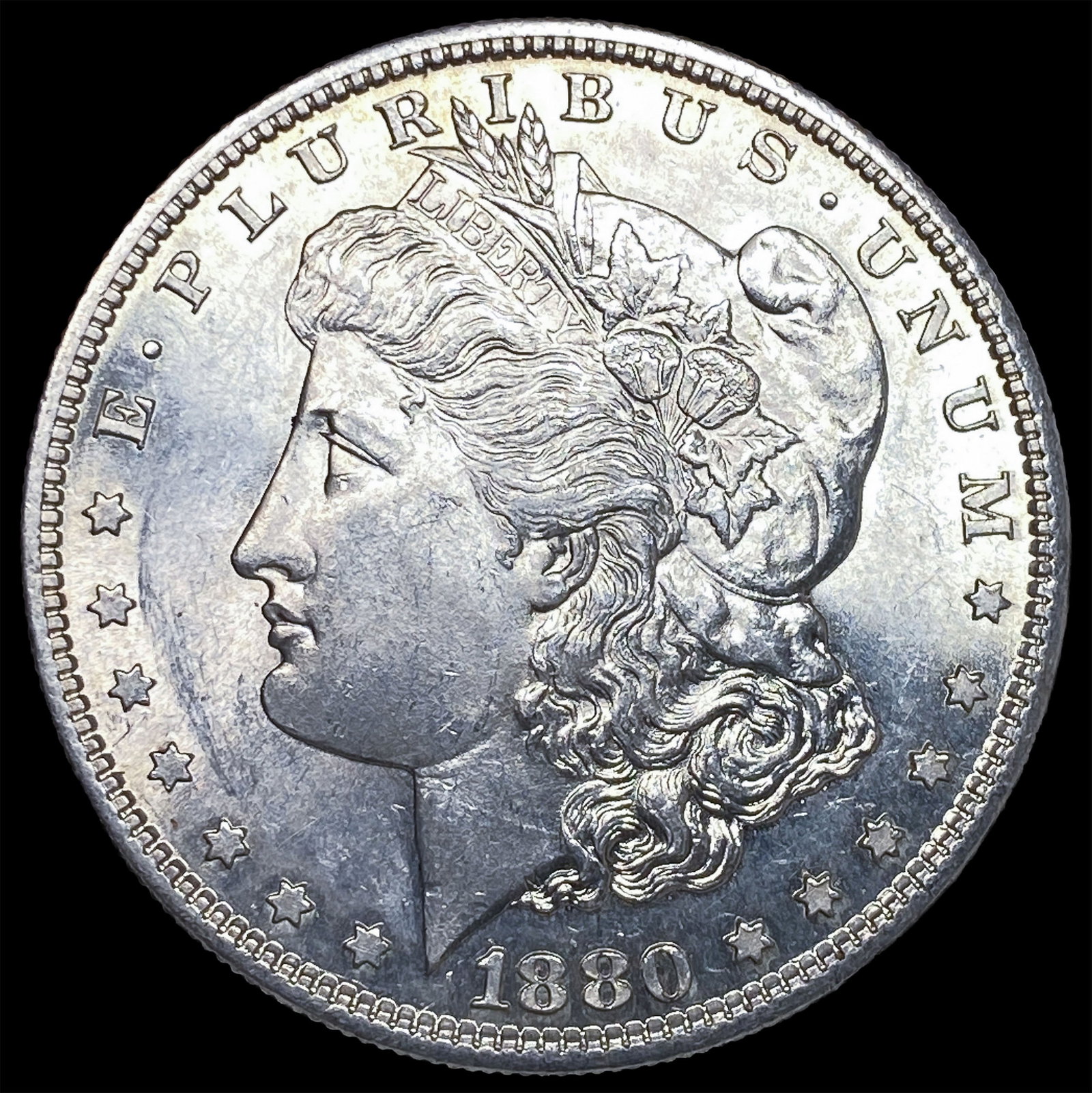 1880-S Silver Morgan Dollar HIGH GRADE: 1880-S Silver Morgan Dollar HIGH GRADE