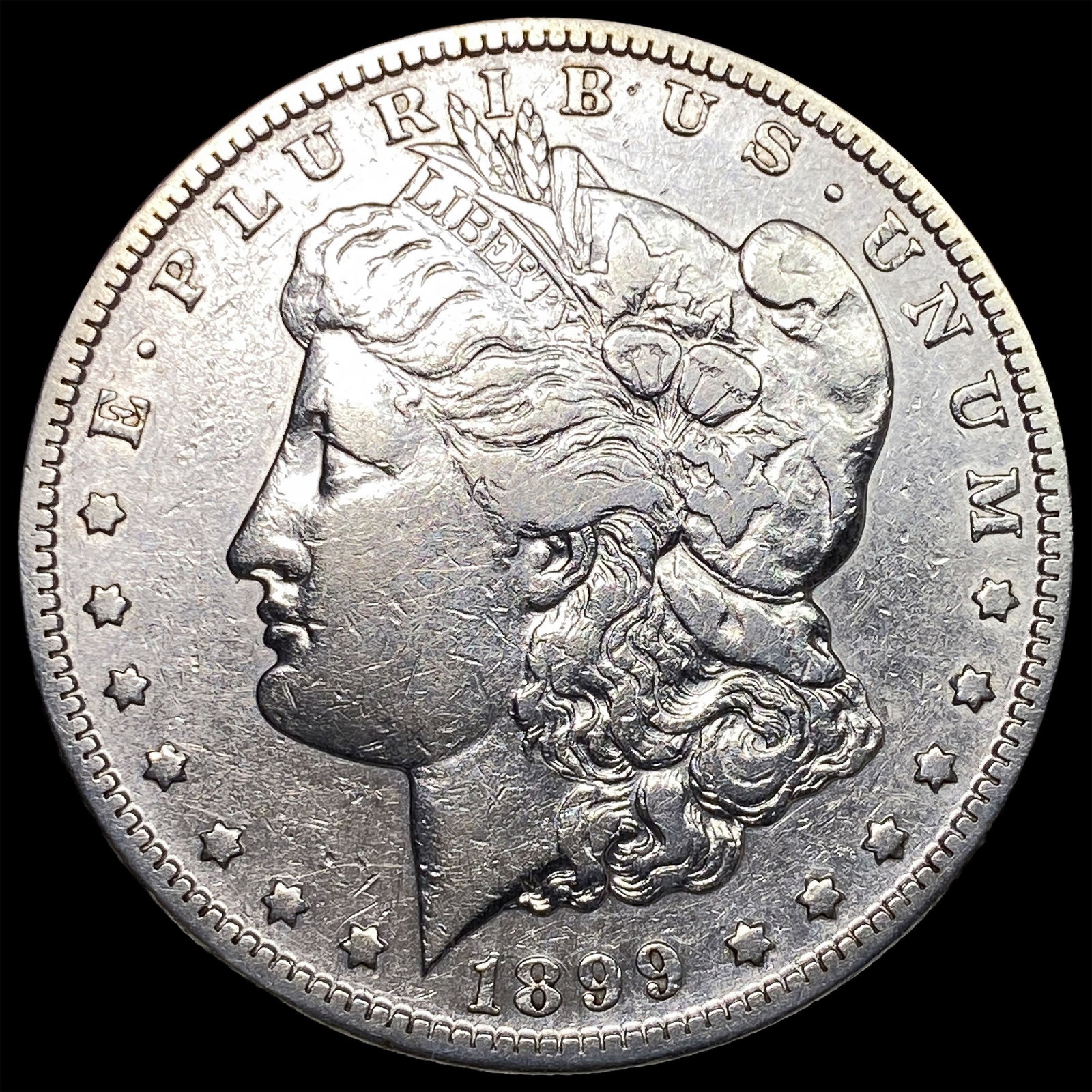 1899-S Silver Morgan Dollar LIGHTLY CIRCULATED: 1899-S Silver Morgan Dollar LIGHTLY CIRCULATED