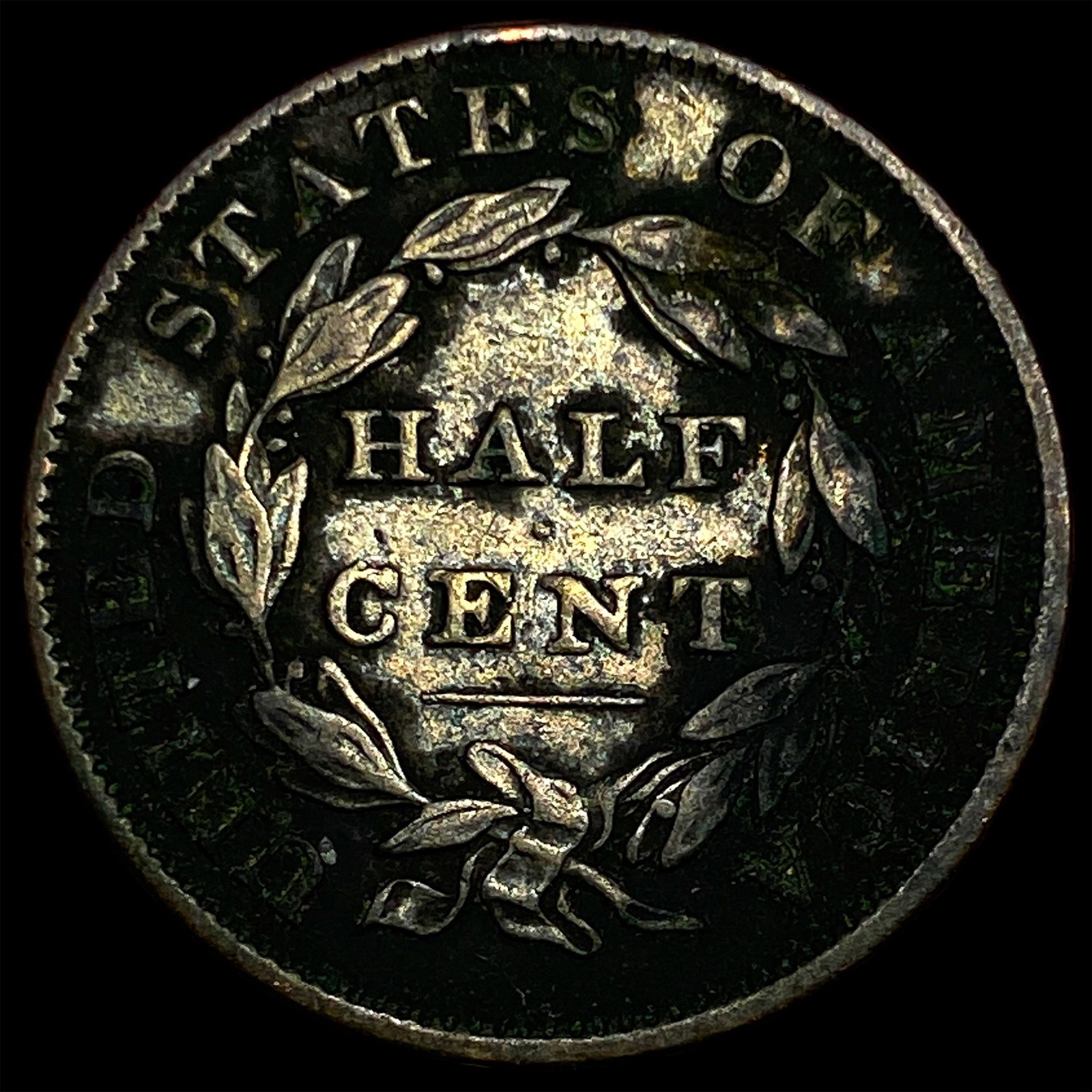 1834 Classic Head Half Cent CLOSELY UNCIRCULATED - 2