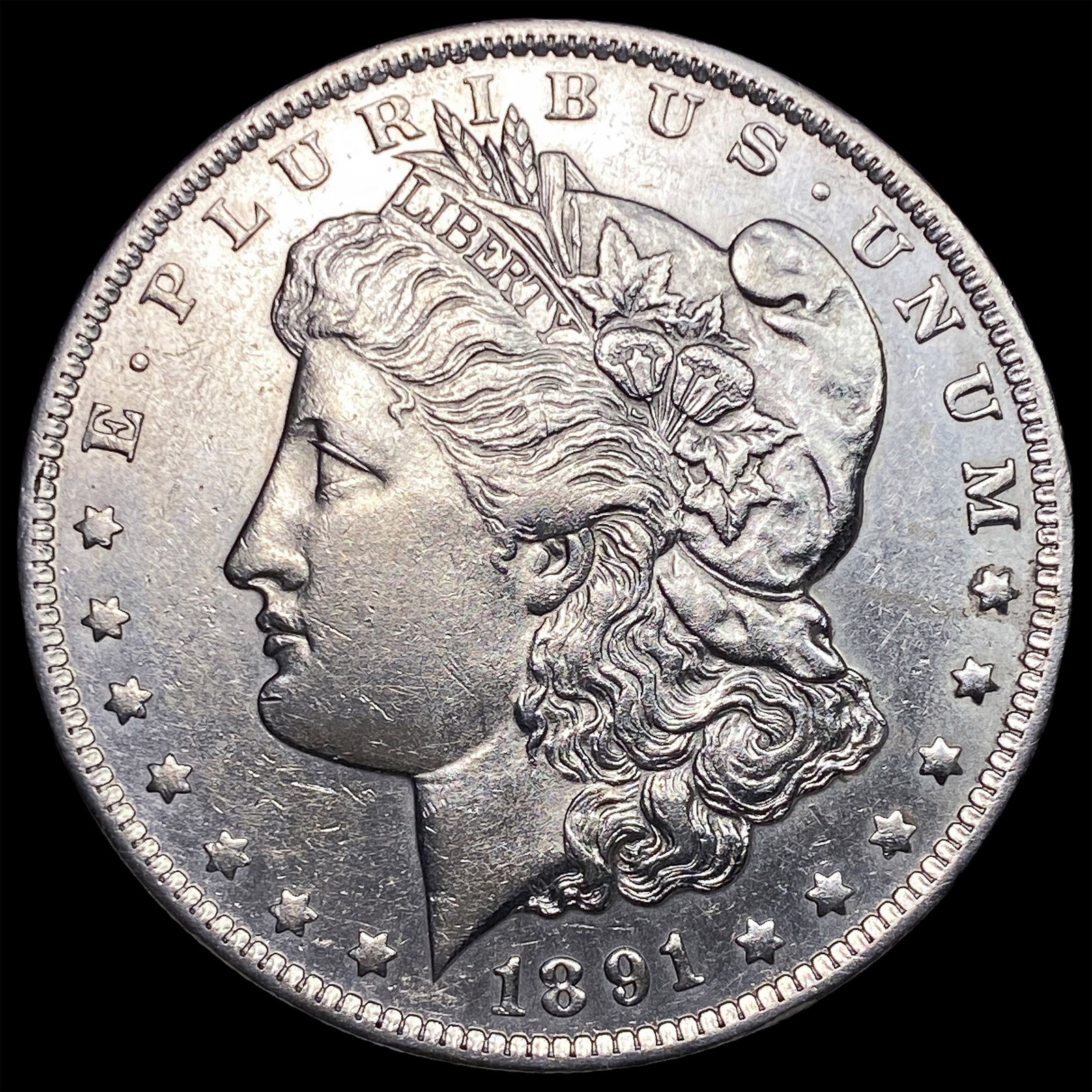 1891-O Silver Morgan Dollar CLOSELY UNCIRCULATED: 1891-O Silver Morgan Dollar CLOSELY UNCIRCULATED