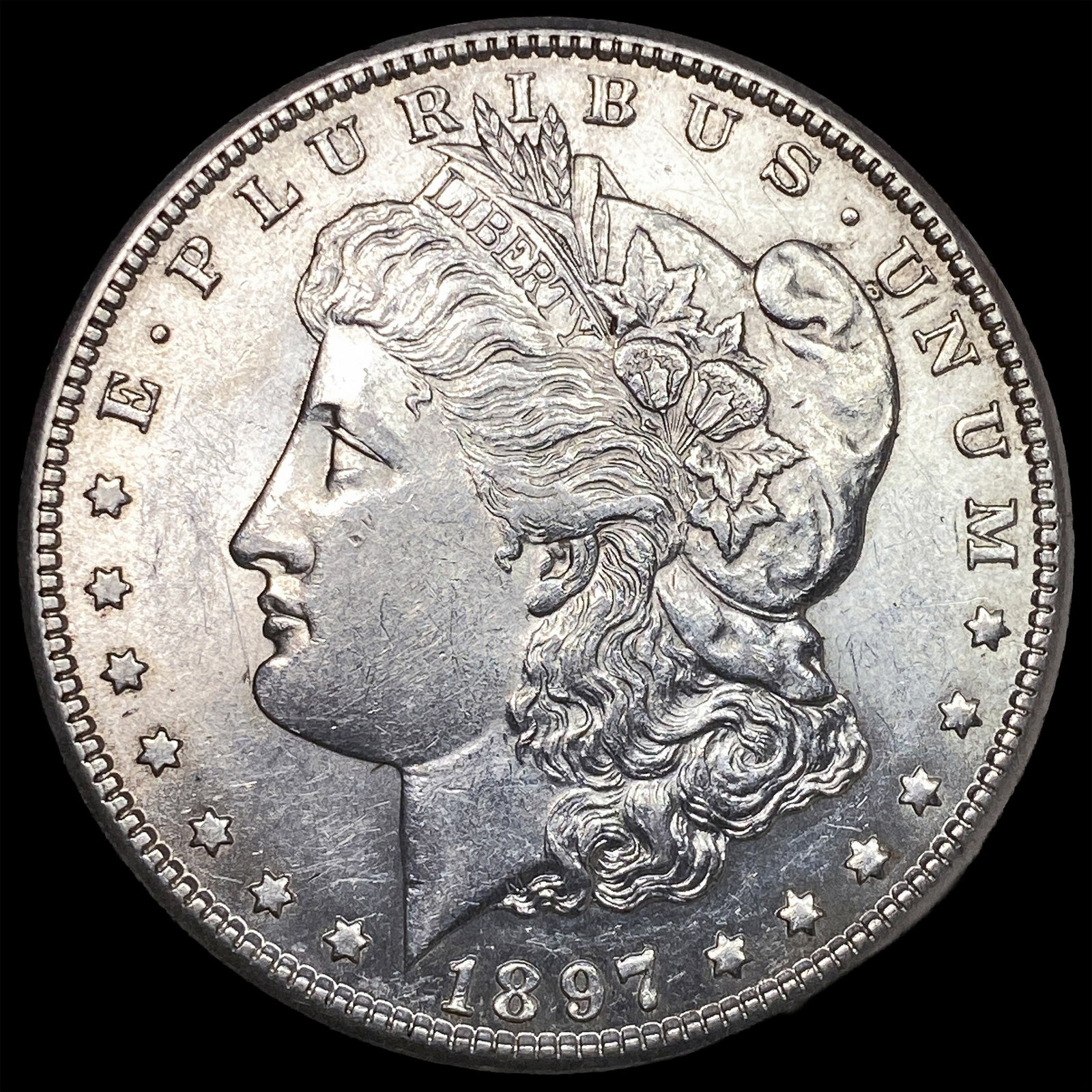 1897-S Silver Morgan Dollar UNCIRCULATED: 1897-S Silver Morgan Dollar UNCIRCULATED
