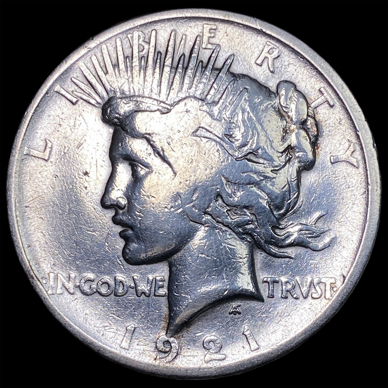 1921 Silver Peace Dollar LIGHTLY CIRCULATED: 1921 Silver Peace Dollar LIGHTLY CIRCULATED