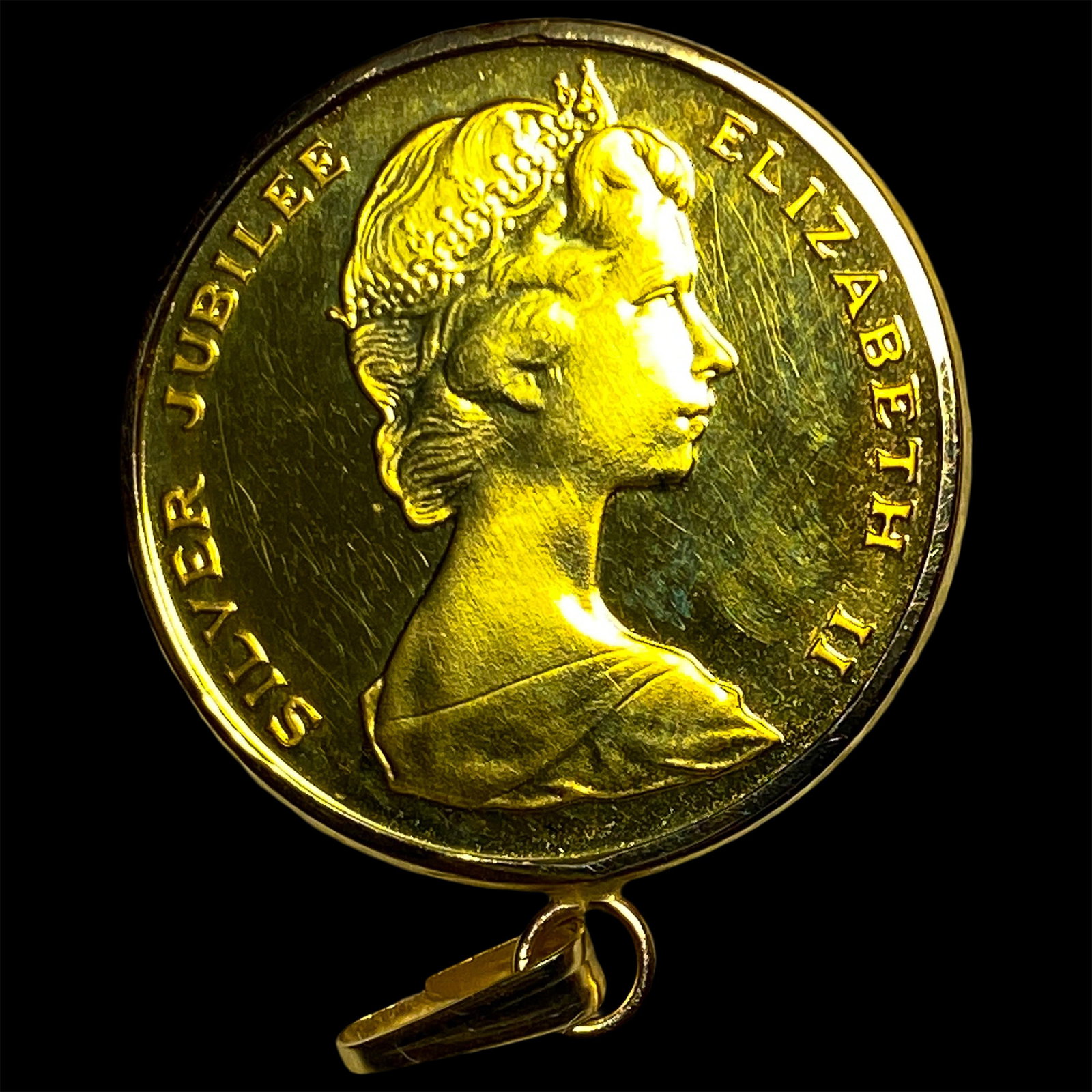 1977 Bermuda Gold $100 Silver Jubilee HIGH GRADE (1 of 2)