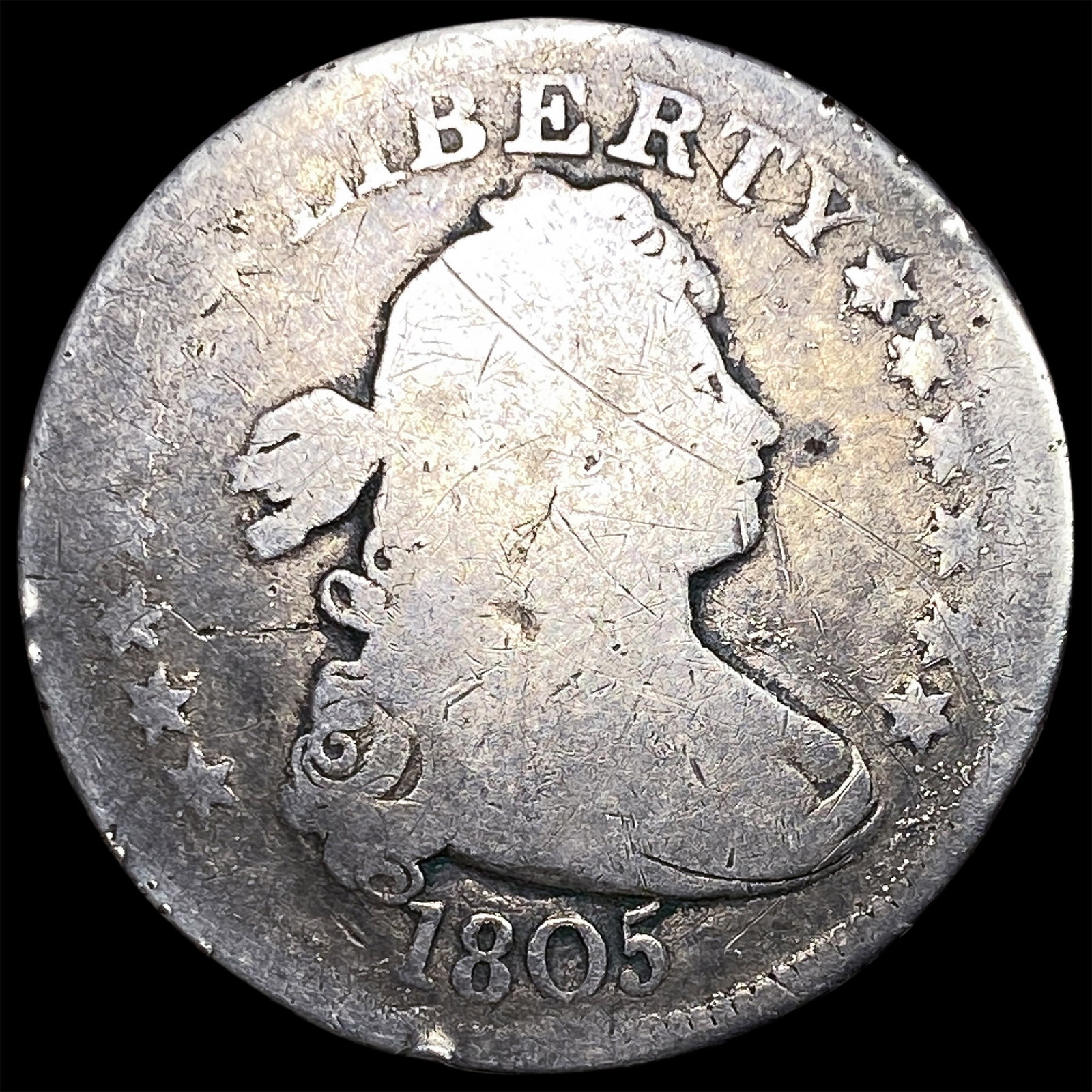 1805 Draped Bust Quarter NICELY CIRCULATED (1 of 2)