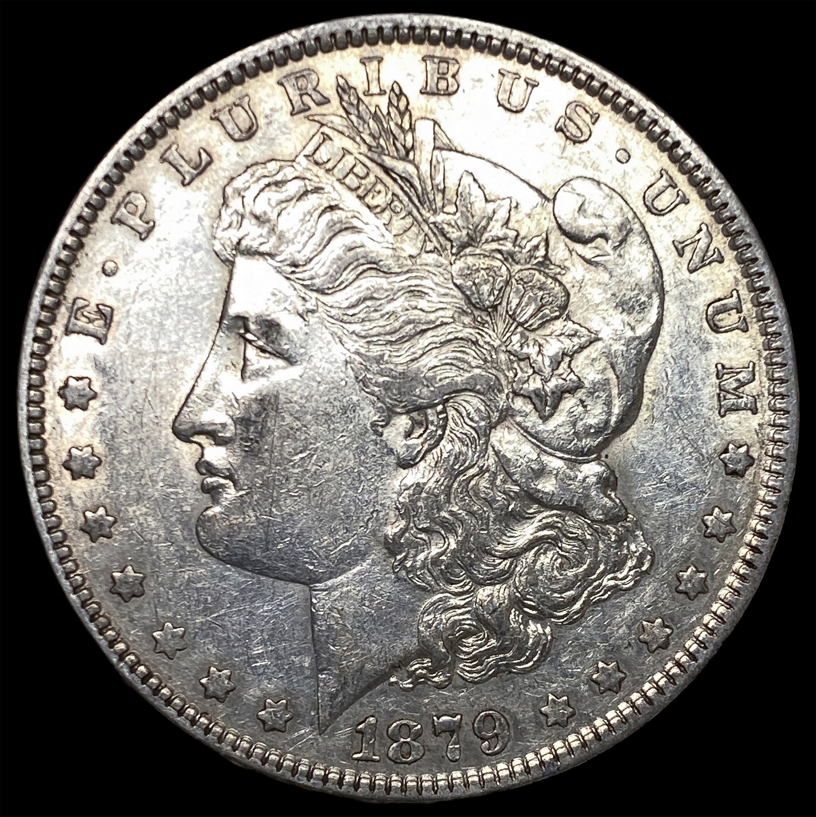 1879 Morgan Silver Dollar CLOSELY UNCIRCULATED: 1879 Morgan Silver Dollar CLOSELY UNCIRCULATED