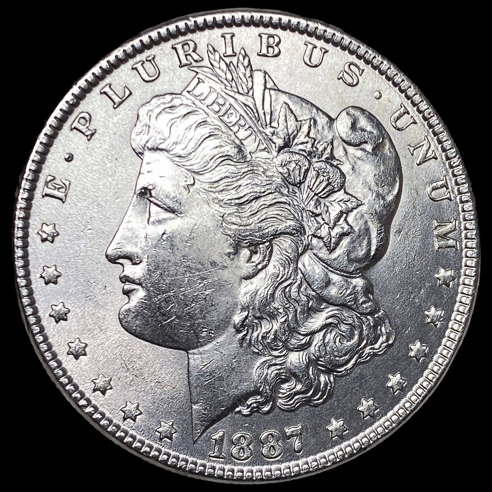 1887 Morgan Silver Dollar UNCIRCULATED: 1887 Morgan Silver Dollar UNCIRCULATED