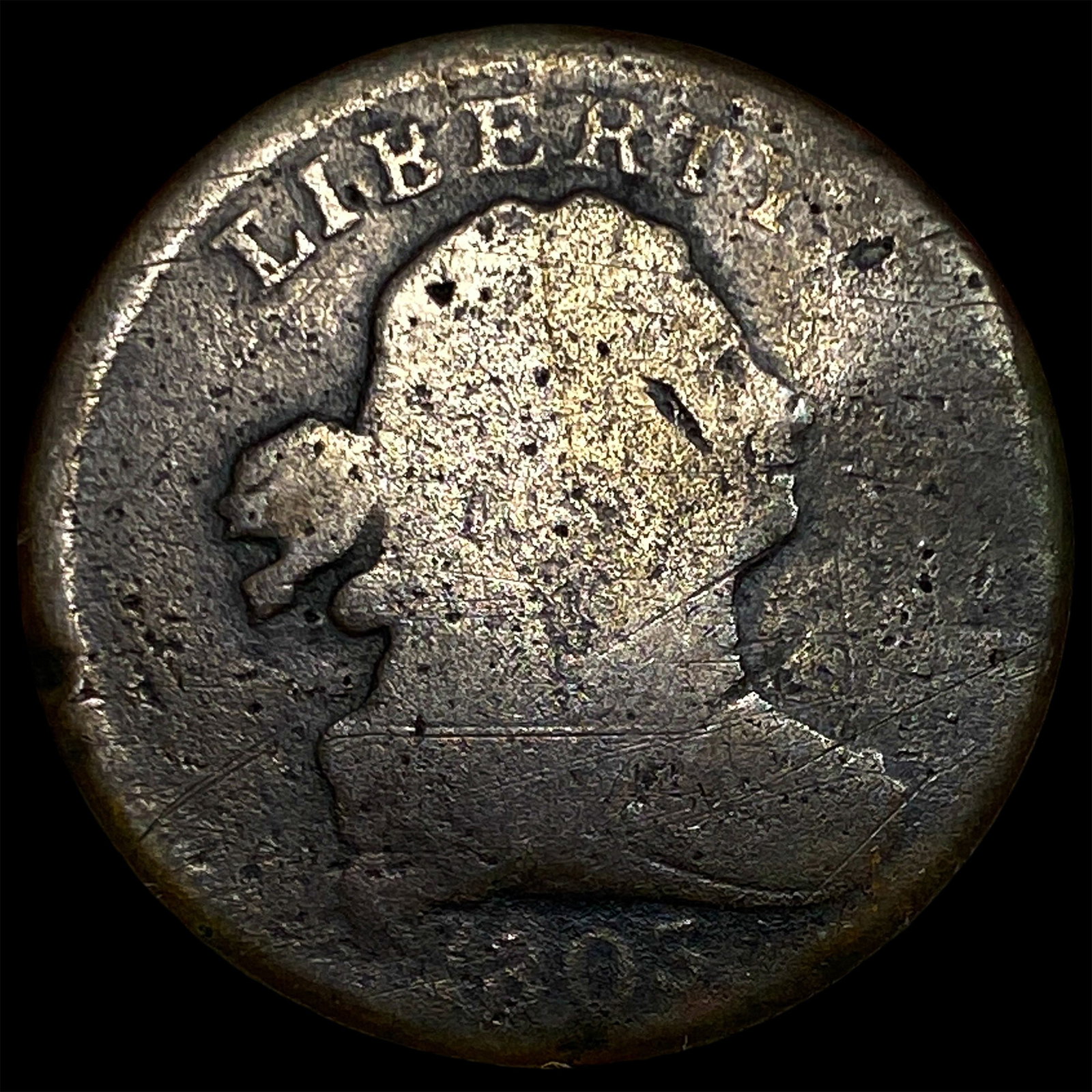 1805 Draped Bust Half Cent NICELY CIRCULATED: 1805 Draped Bust Half Cent NICELY CIRCULATED