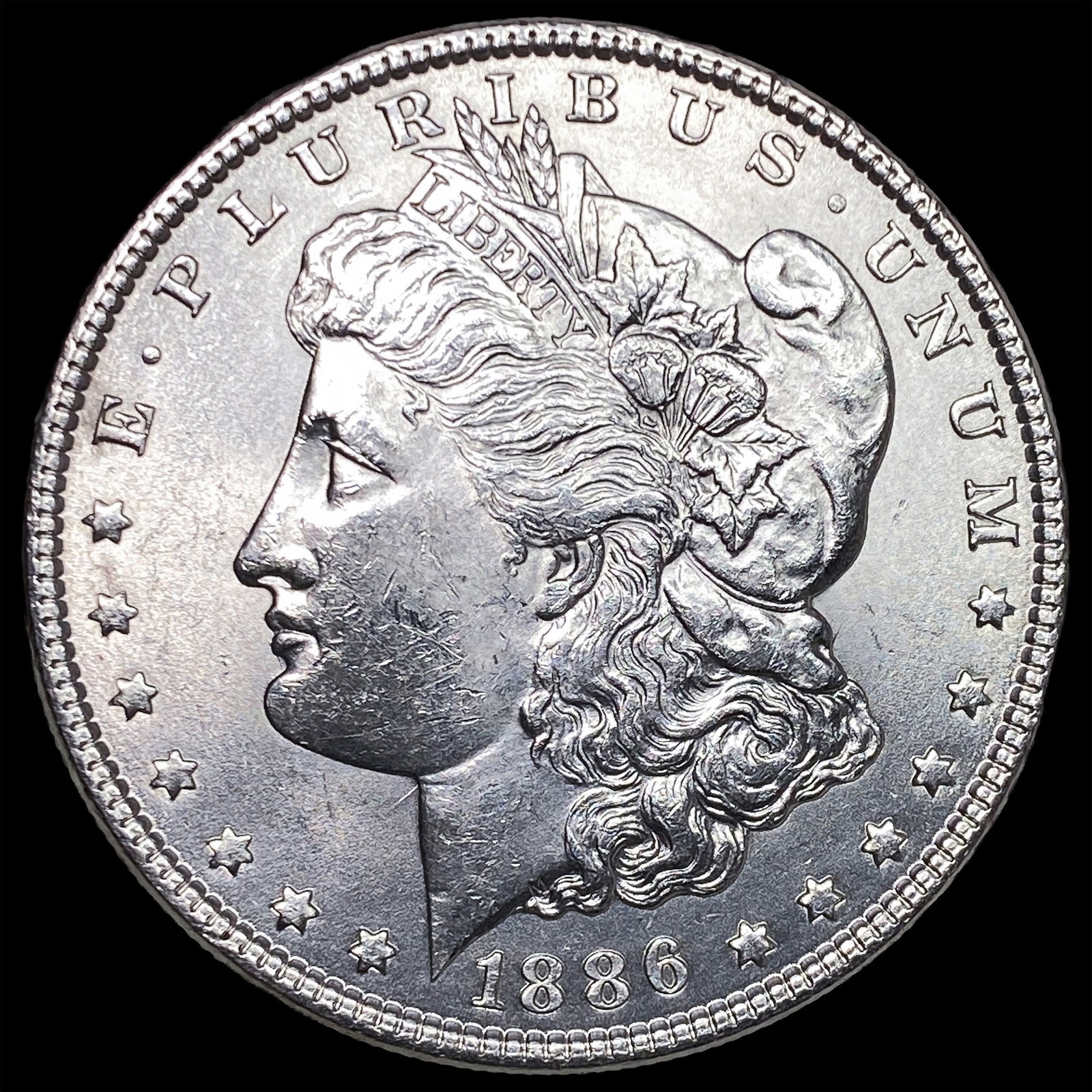 1886 Silver Morgan Dollar UNCIRCULATED: 1886 Silver Morgan Dollar UNCIRCULATED