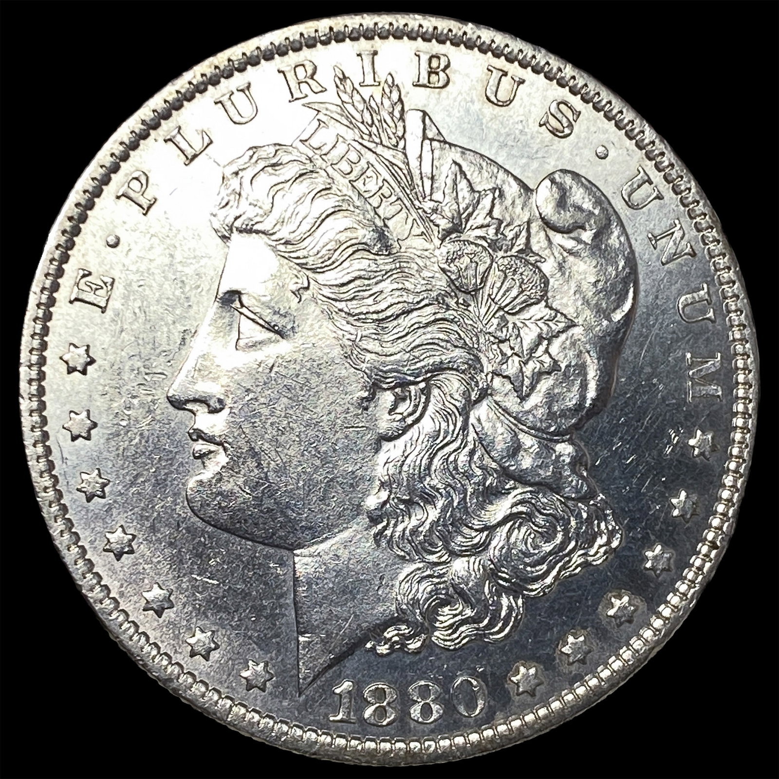 1880-S Silver Morgan Dollar UNCIRCULATED: 1880-S Silver Morgan Dollar UNCIRCULATED