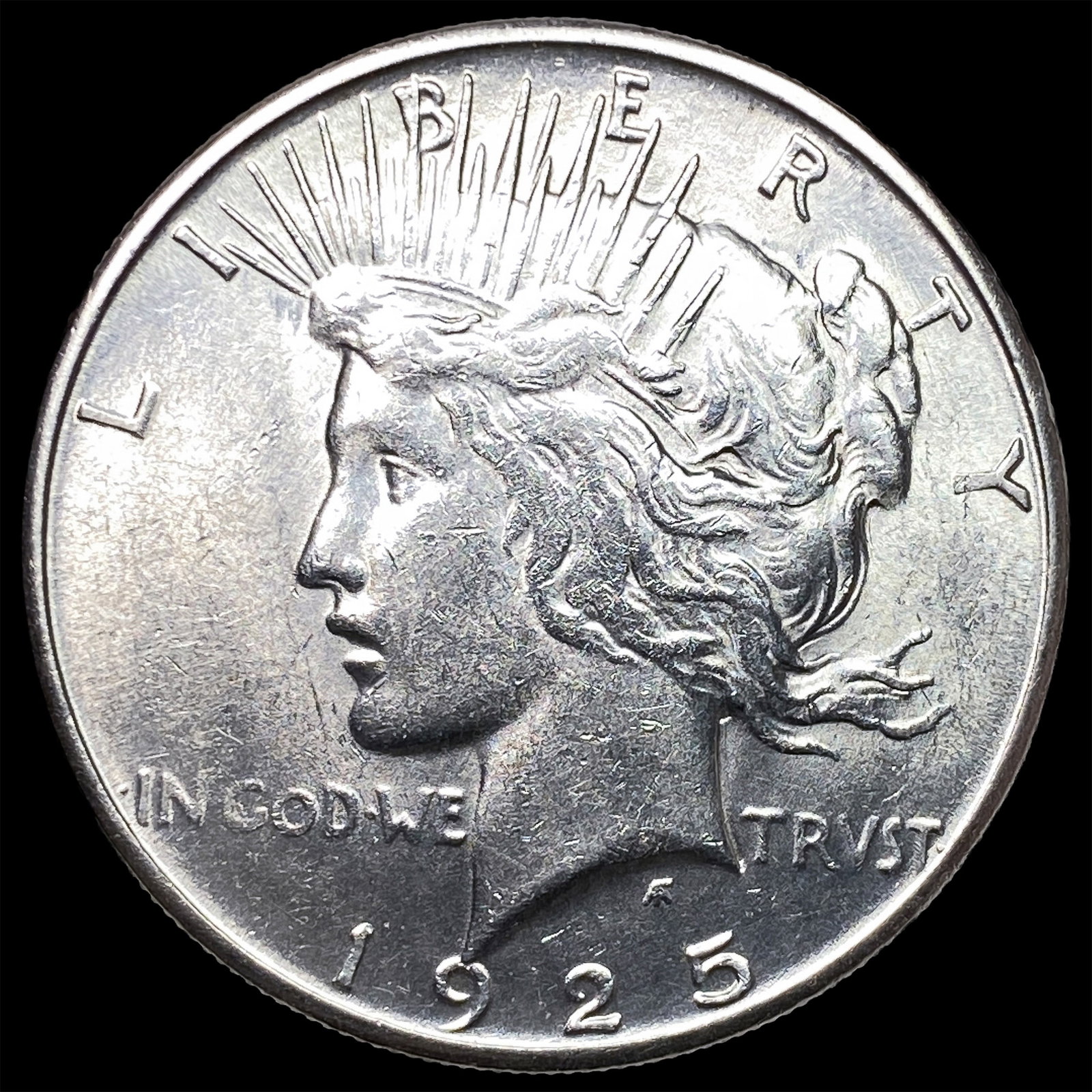 1925 Peace Silver Dollar CHOICE AU (1 of 2)