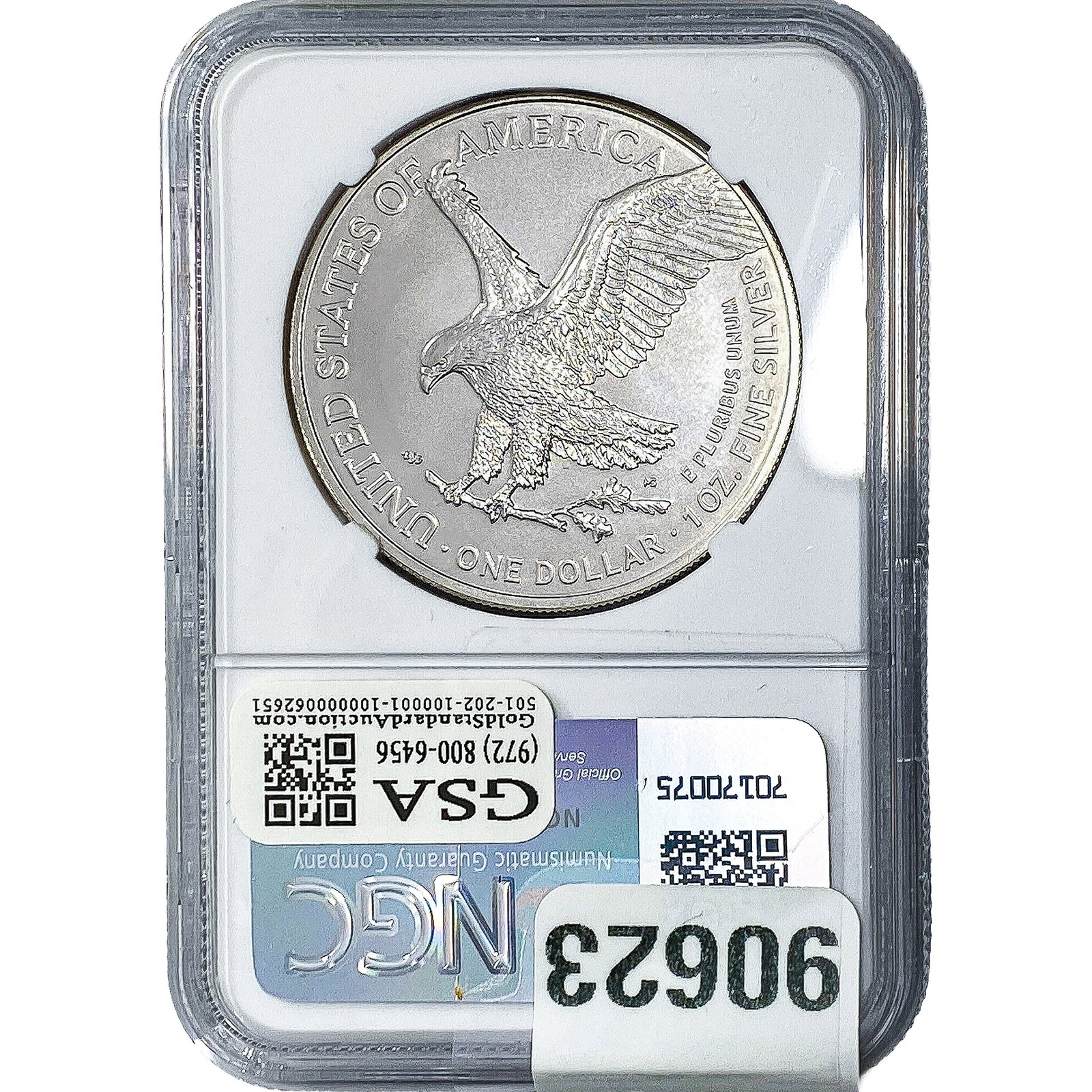 2022 Silver Eagle NGC MS69 - 2