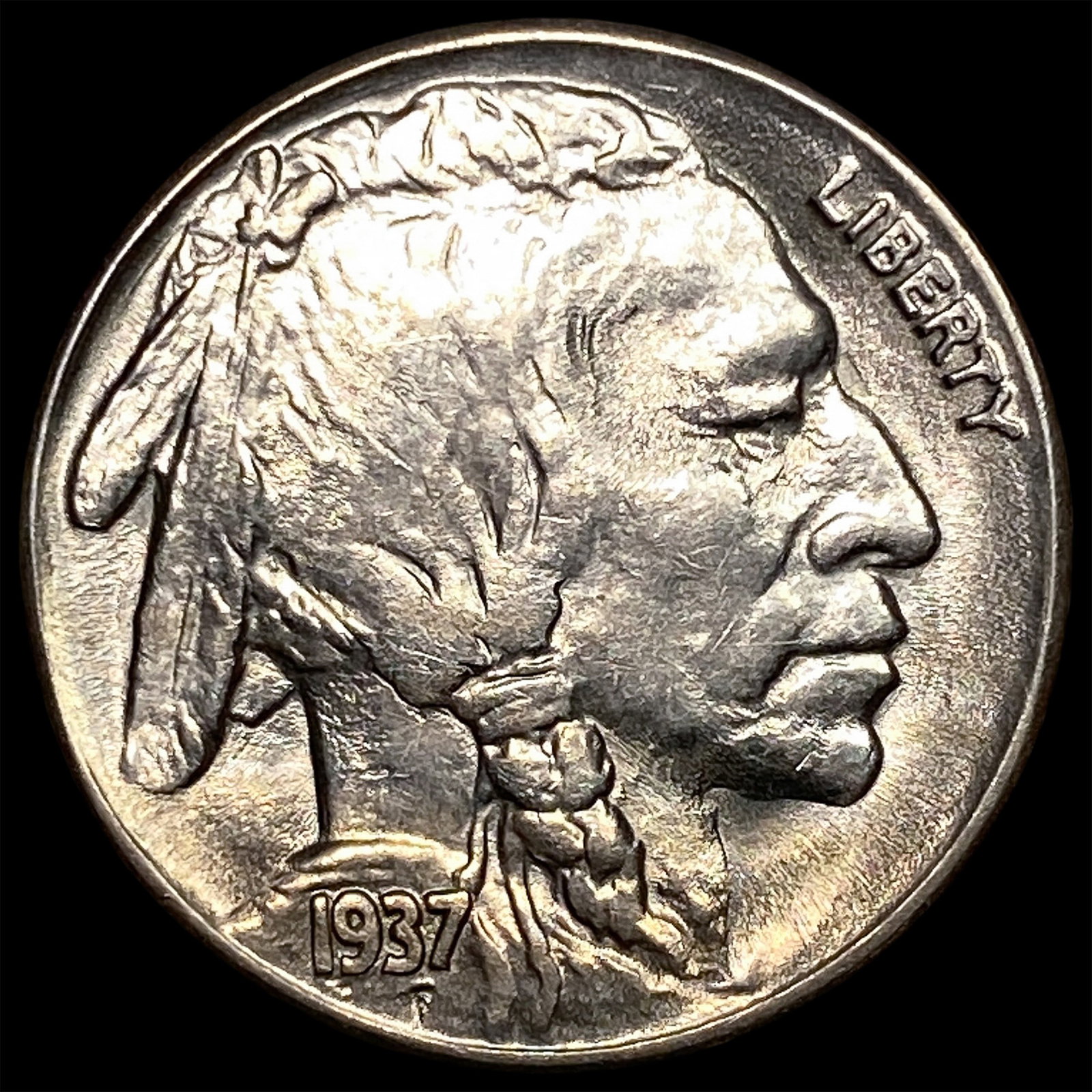 1937-S Buffalo Nickel UNCIRCULATED: 1937-S Buffalo Nickel UNCIRCULATED