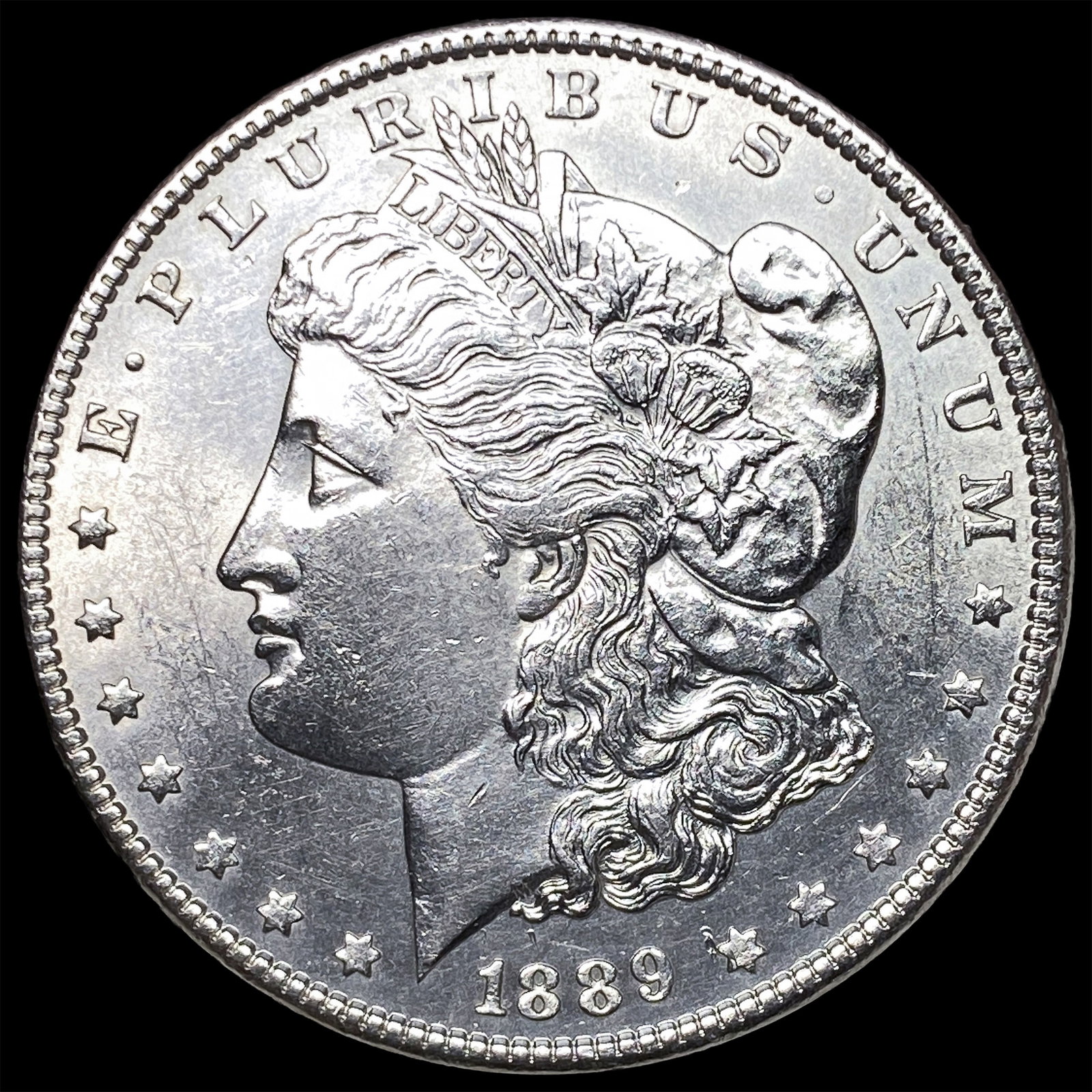 1889 Silver Morgan Dollar UNCIRCULATED: 1889 Silver Morgan Dollar UNCIRCULATED