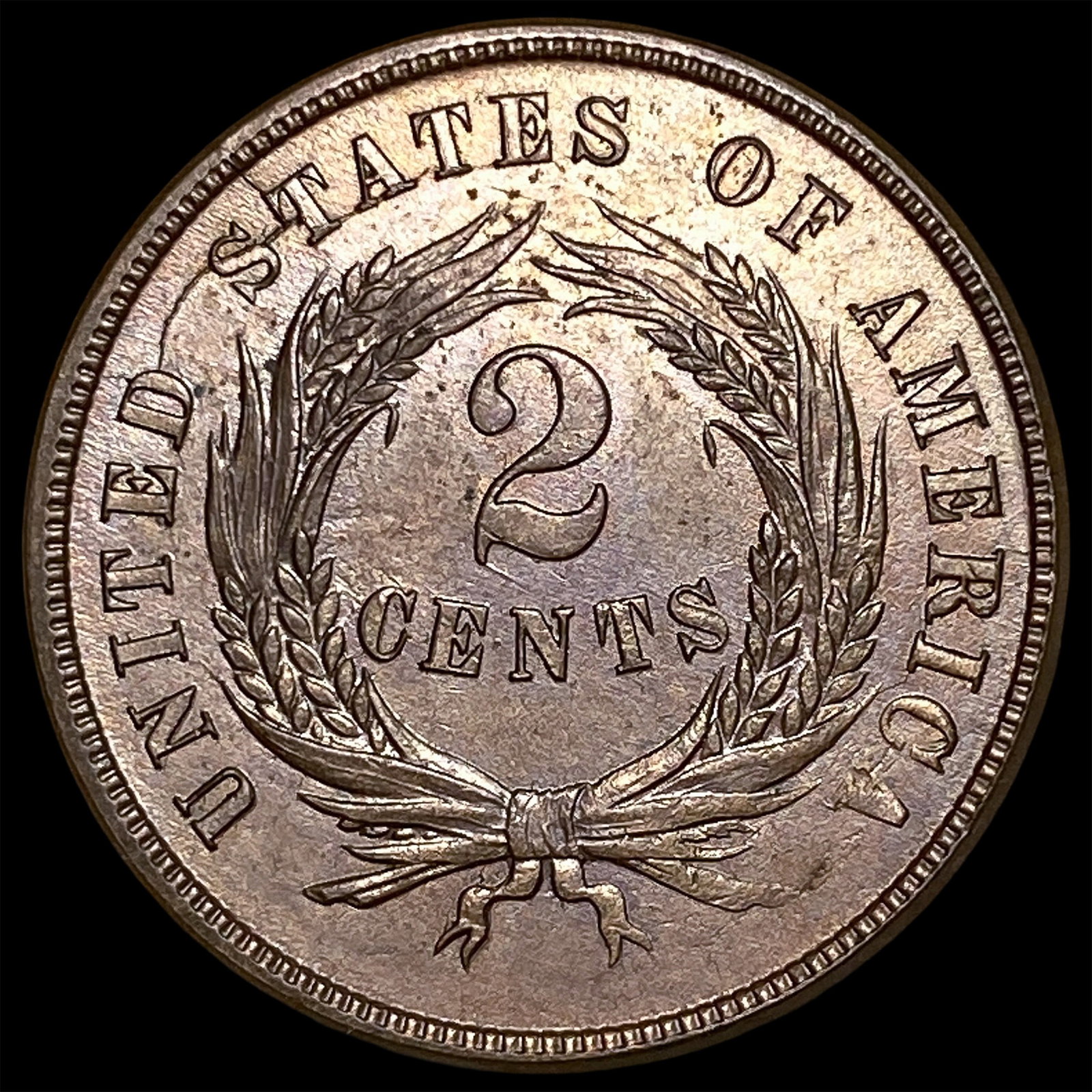 1865 Two-Cent Piece UNCIRCULATED - 2