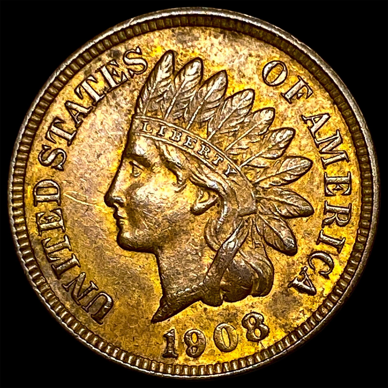 1908 Indian Head Cent UNCIRCULATED: 1908 Indian Head Cent UNCIRCULATED