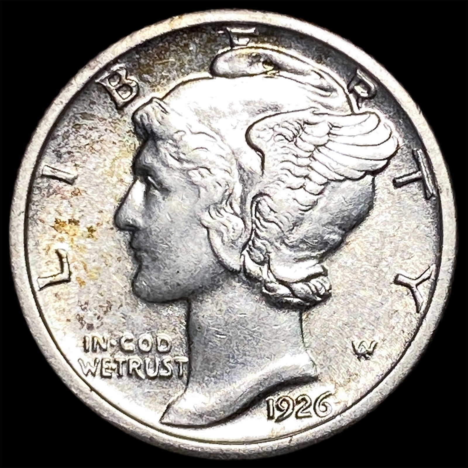 1926 Silver Mercury Dime CLOSELY UNCIRCULATED: 1926 Silver Mercury Dime CLOSELY UNCIRCULATED