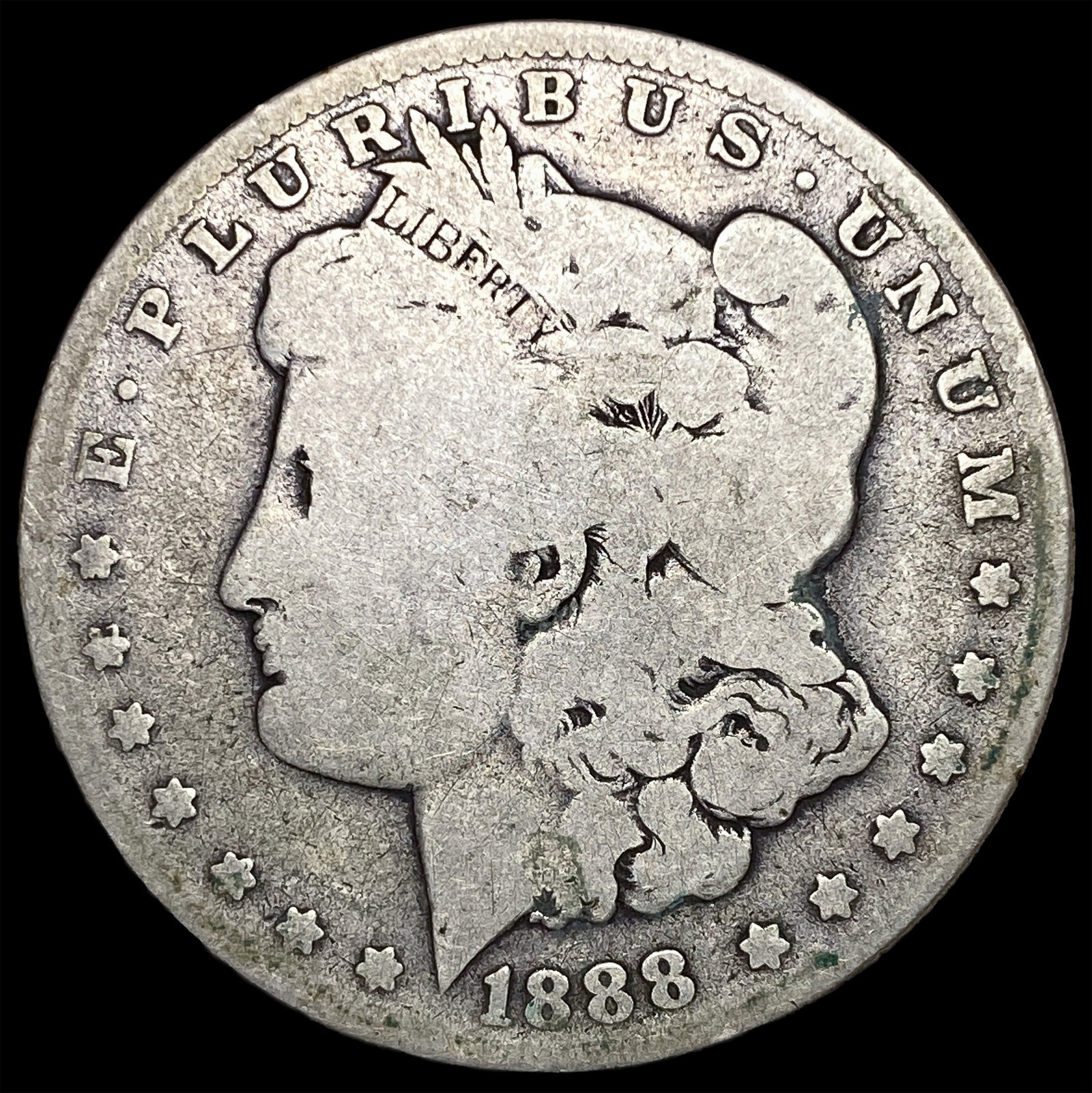 1888-O Silver Morgan Dollar NICELY CIRCULATED (1 of 2)