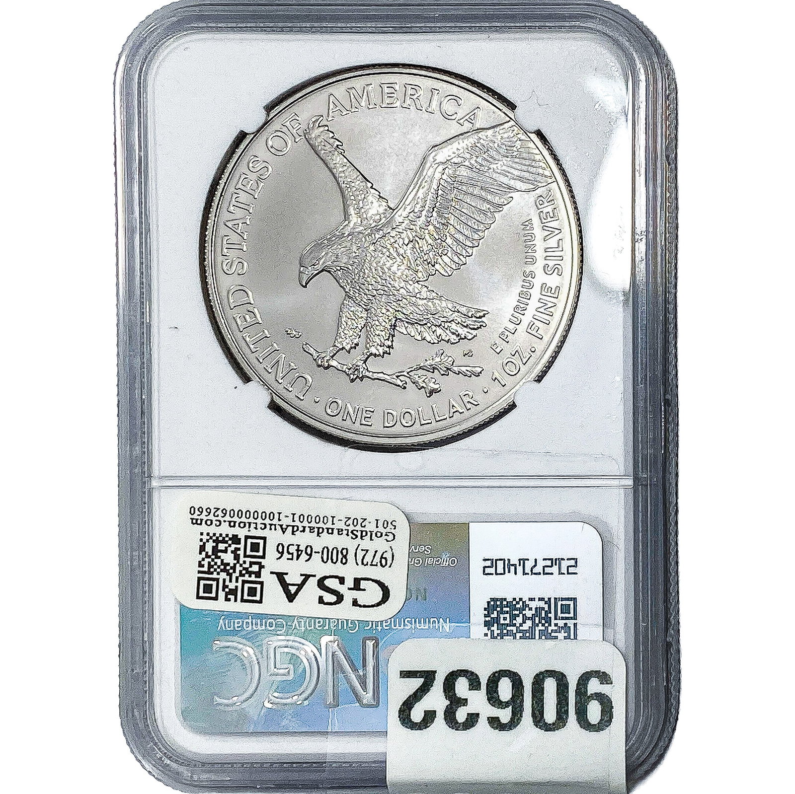 2021 Silver Eagle NGC MS69 - 2