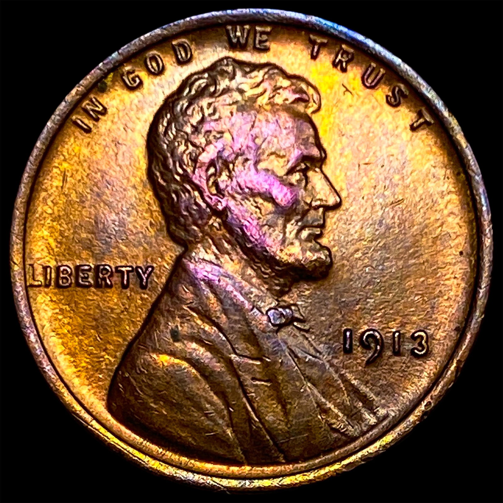1913 Lincoln Wheat Cent CLOSELY UNCIRCULATED: 1913 Lincoln Wheat Cent CLOSELY UNCIRCULATED