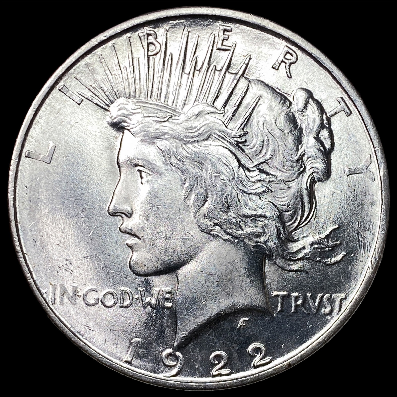1922 Silver Peace Dollar UNCIRCULATED: 1922 Silver Peace Dollar UNCIRCULATED