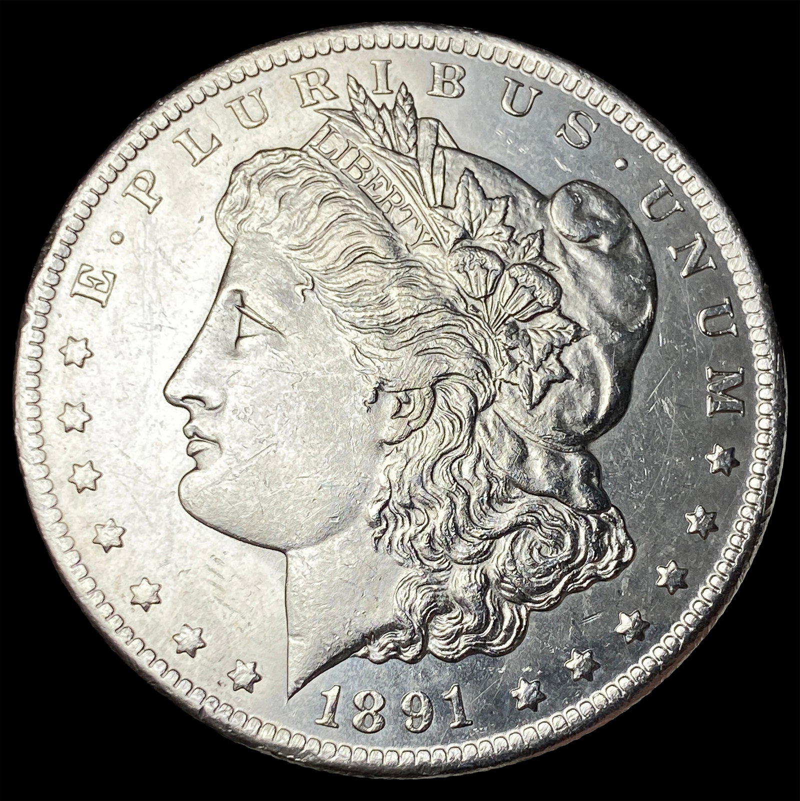1891-CC Silver Morgan Dollar UNCIRCULATED: 1891-CC Silver Morgan Dollar UNCIRCULATED