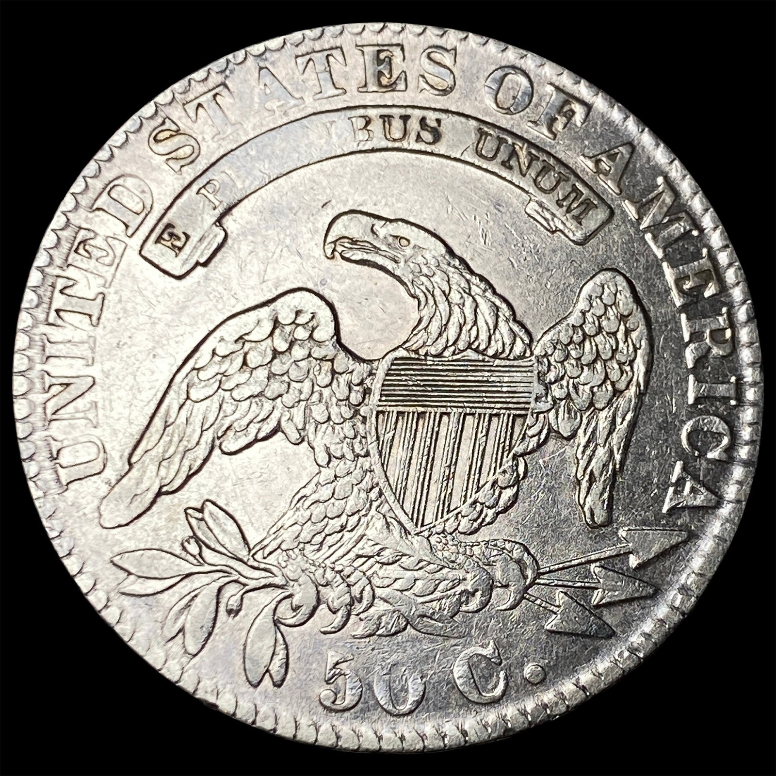 1832 Capped Bust Half Dollar CLOSELY UNCIRCULATED - 2