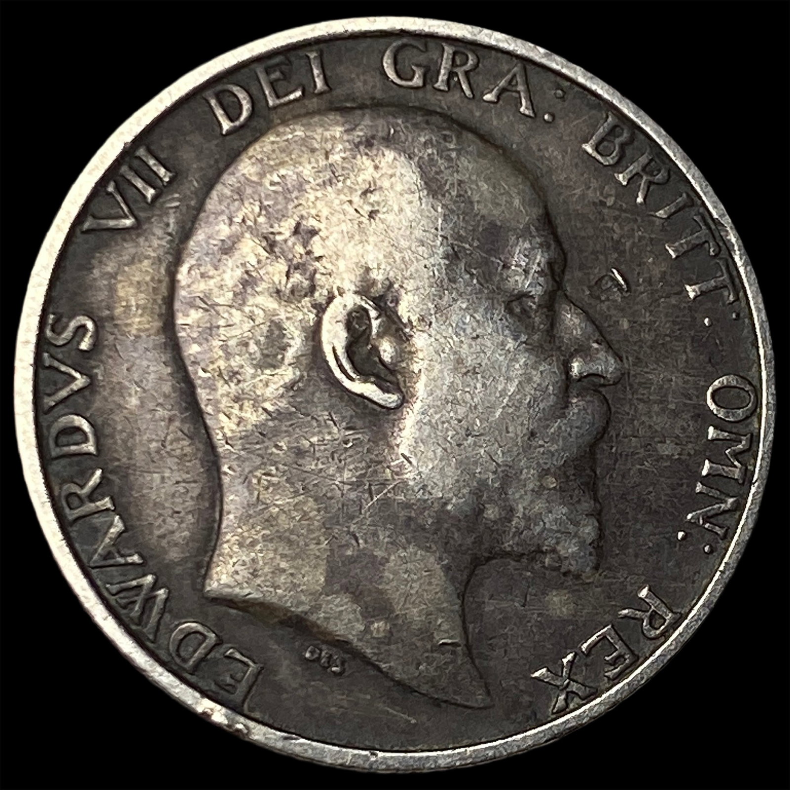 1906 Silver One Shilling Edward VII NICELY CIRCULATED (1 of 2)